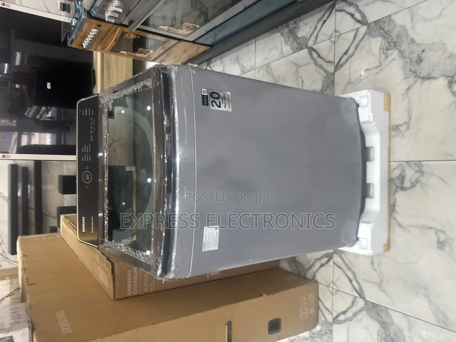 Full Automatic Samsung - Wa13cg5441byn Washing Machine