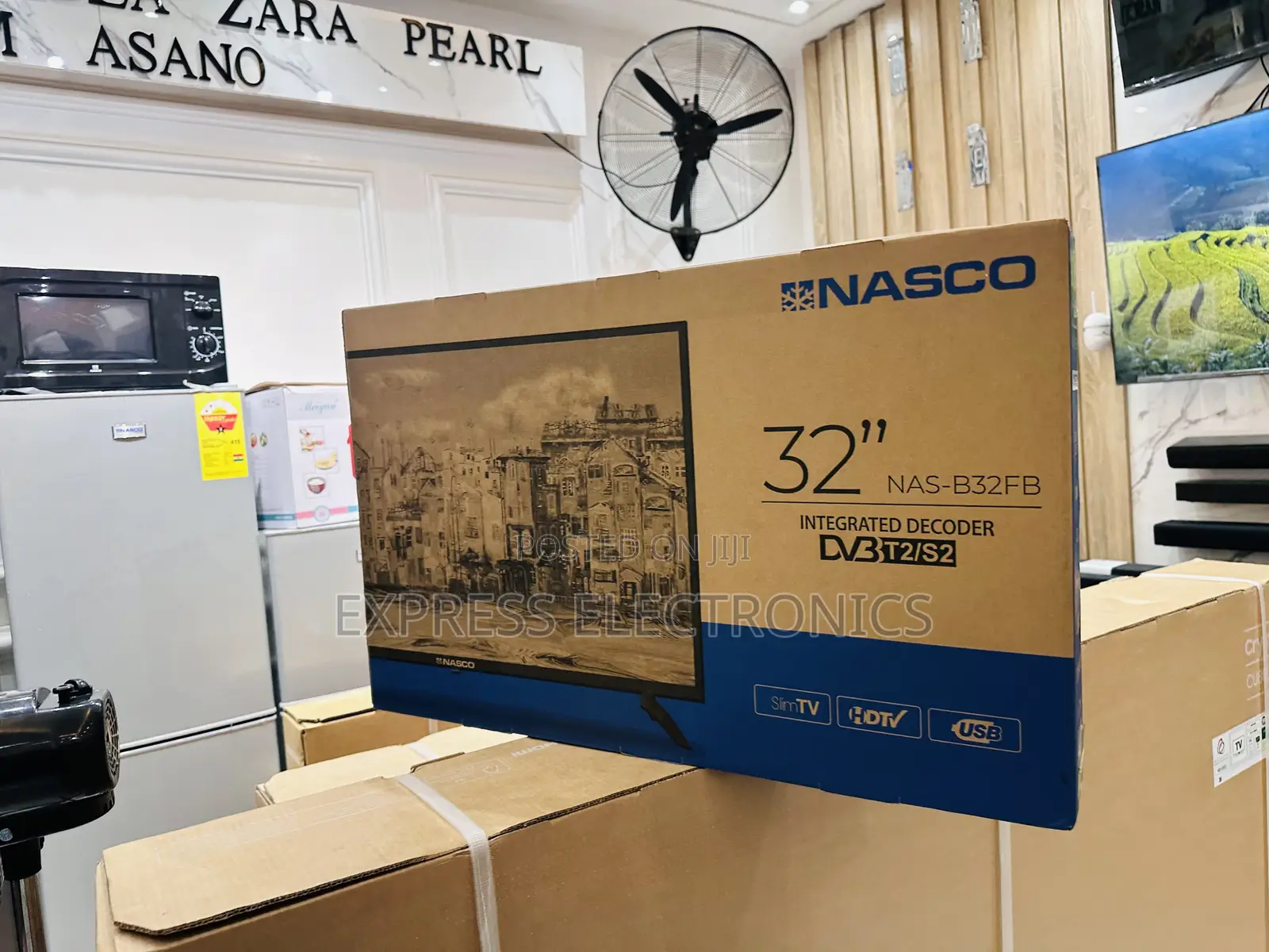 Awesome Display Satellite Digital 32 Inchs Nasco Tv