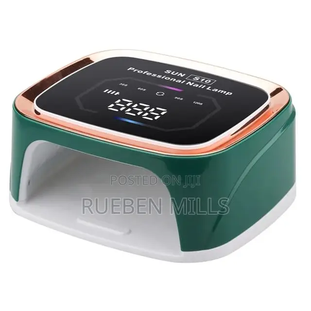 Green Rechargeable Sun S10 2 in 1 UV/LED Nail Dryer Lamp
