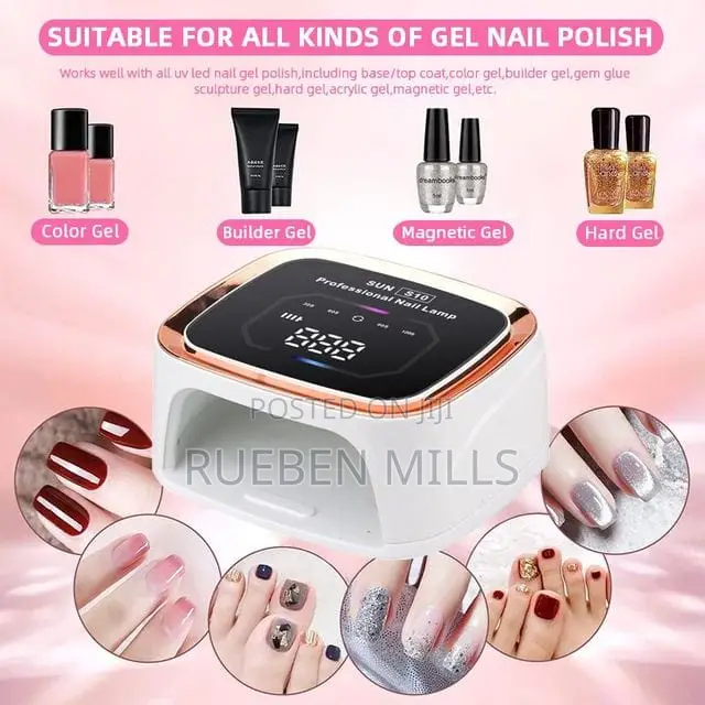 Rechargeable White Sun S10 Gel Polish Nails Dryer Machine