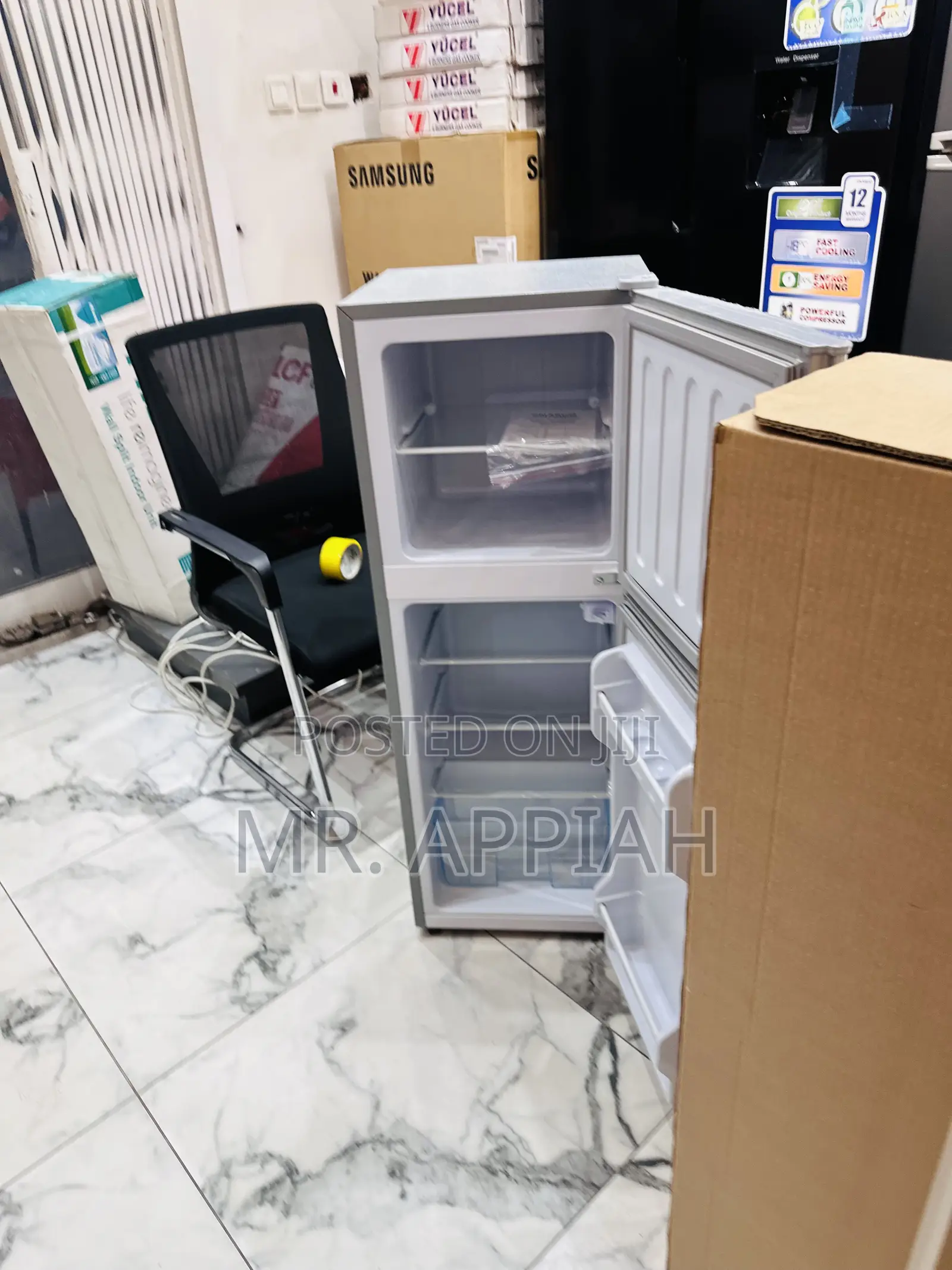 Unique Nasco Double Door Electric Fridge(Nas 2-20fl).
