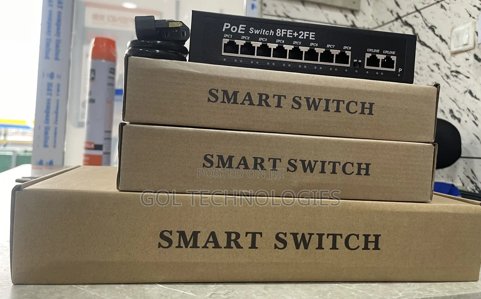 8+2 Port Smart POE Switch
