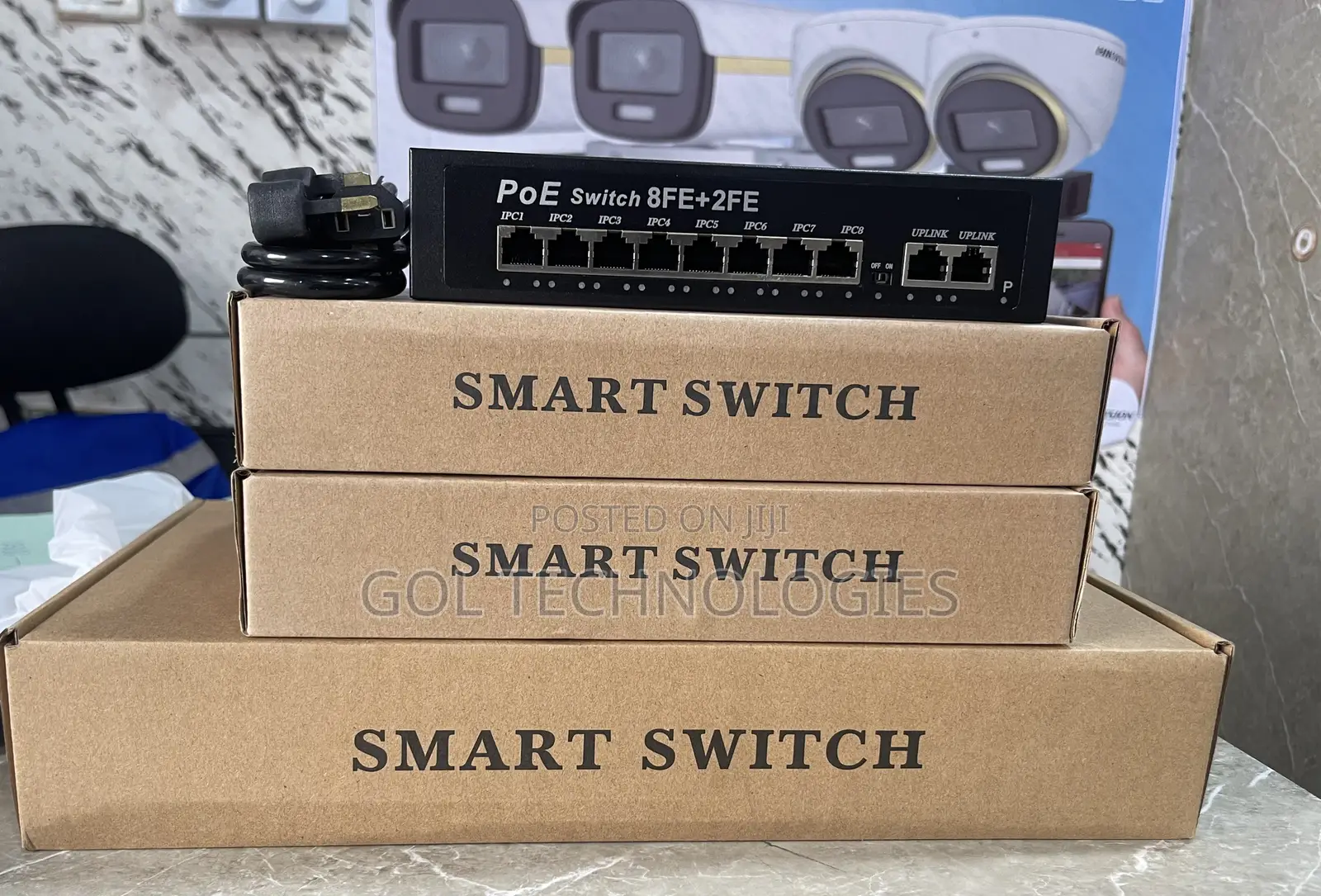 8+2 Port Smart POE Switch