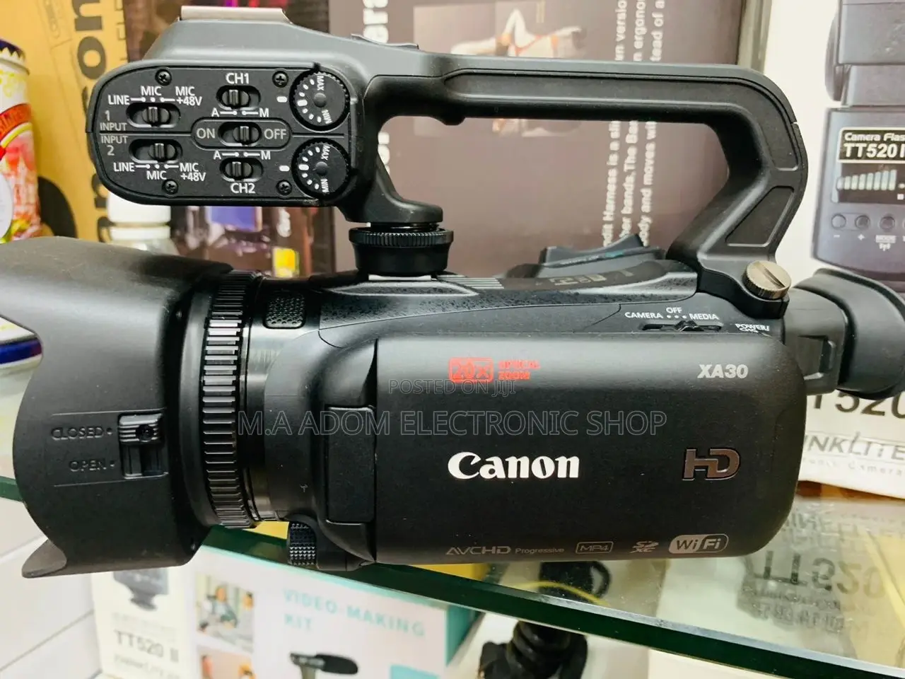 High Quality Canon Xa30 Professional Video Camera.