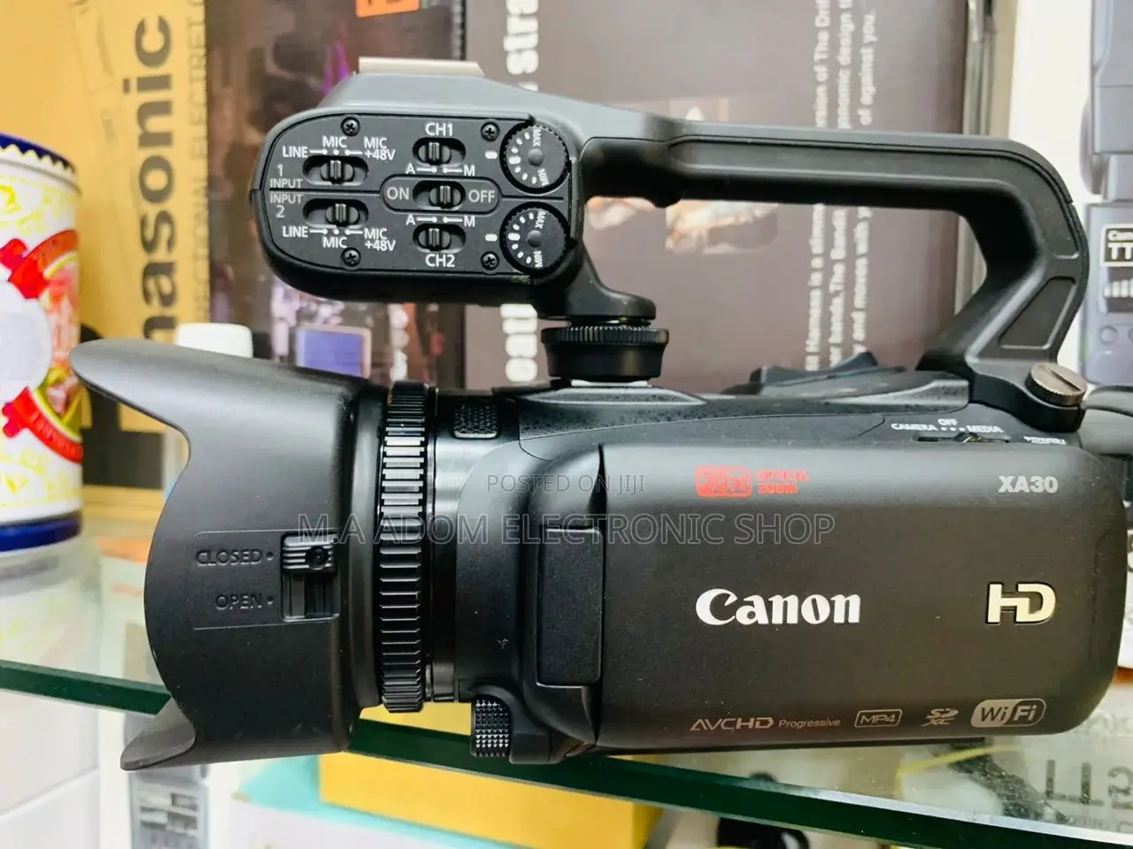 Newly in Stock Canon Xa30 Professional Handheld Video Camera