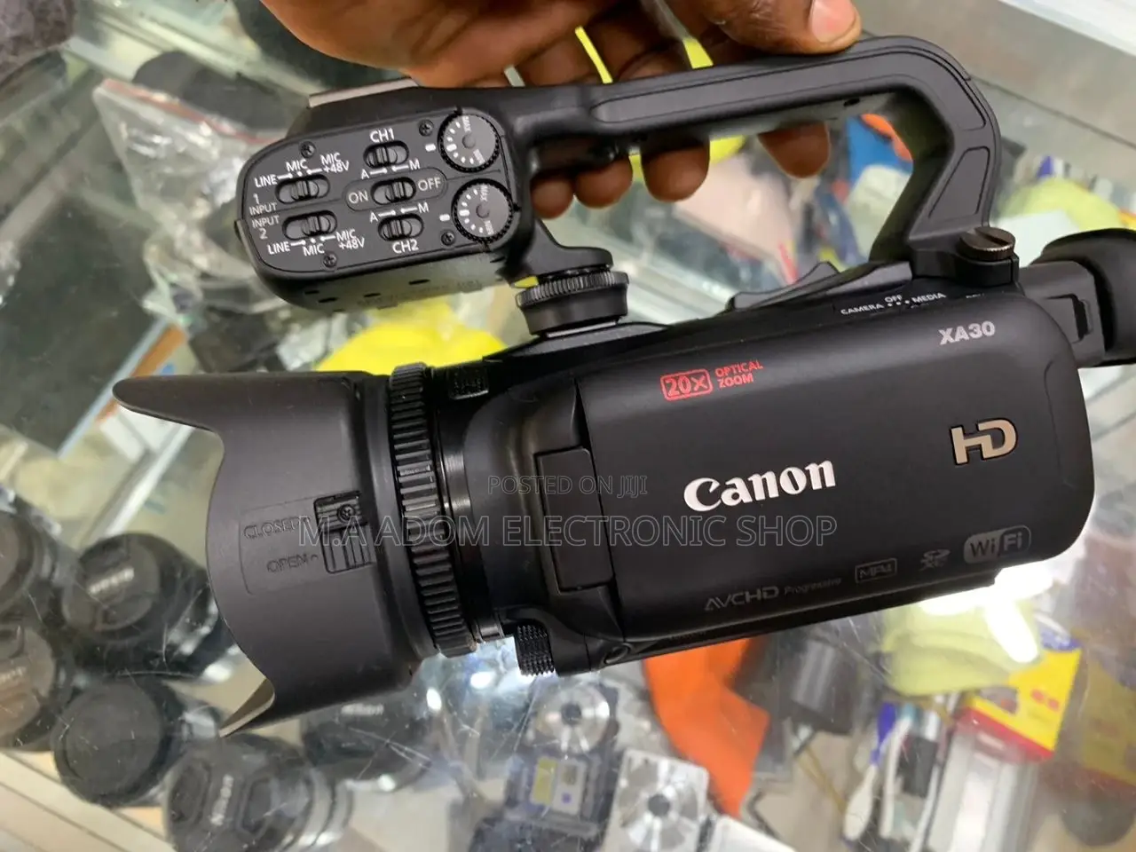 Canon Xa30 Professional Handheld Video Camera(Black).