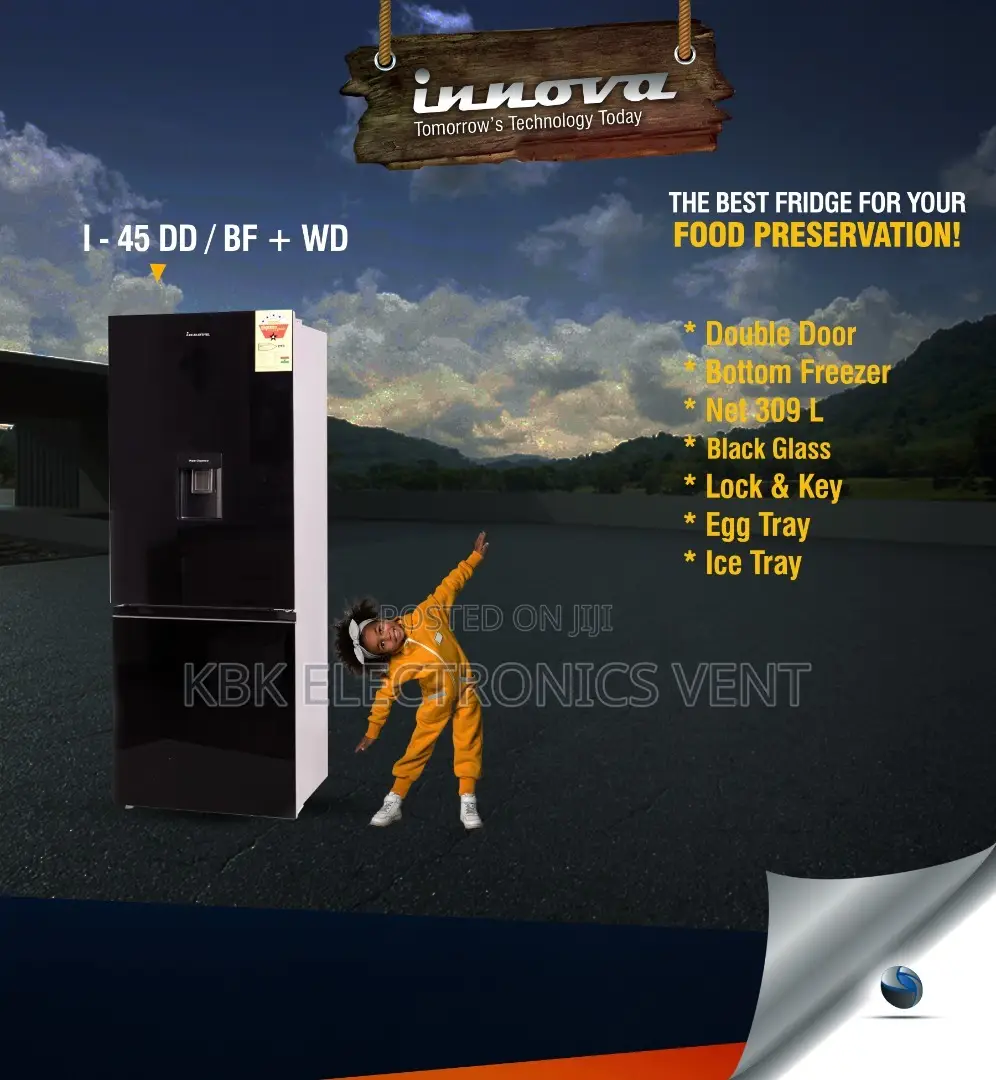 Innova 310liter Double Door Refrigerators