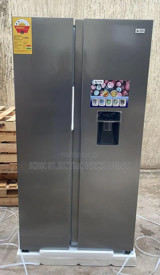 Pearl 450ltr Side By Side Refrigerator With Water Dispenser