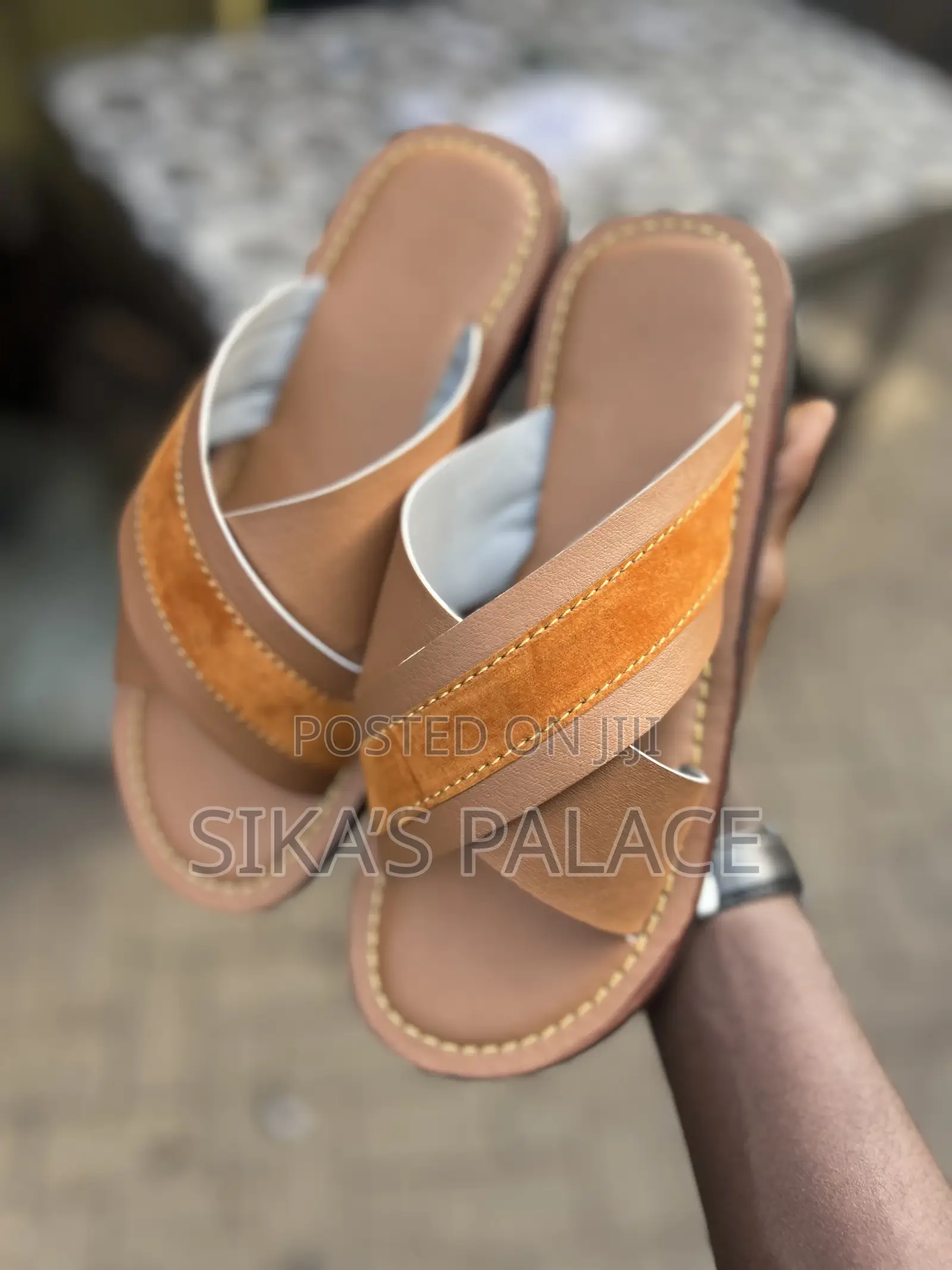 Brown Quality Made Slippers