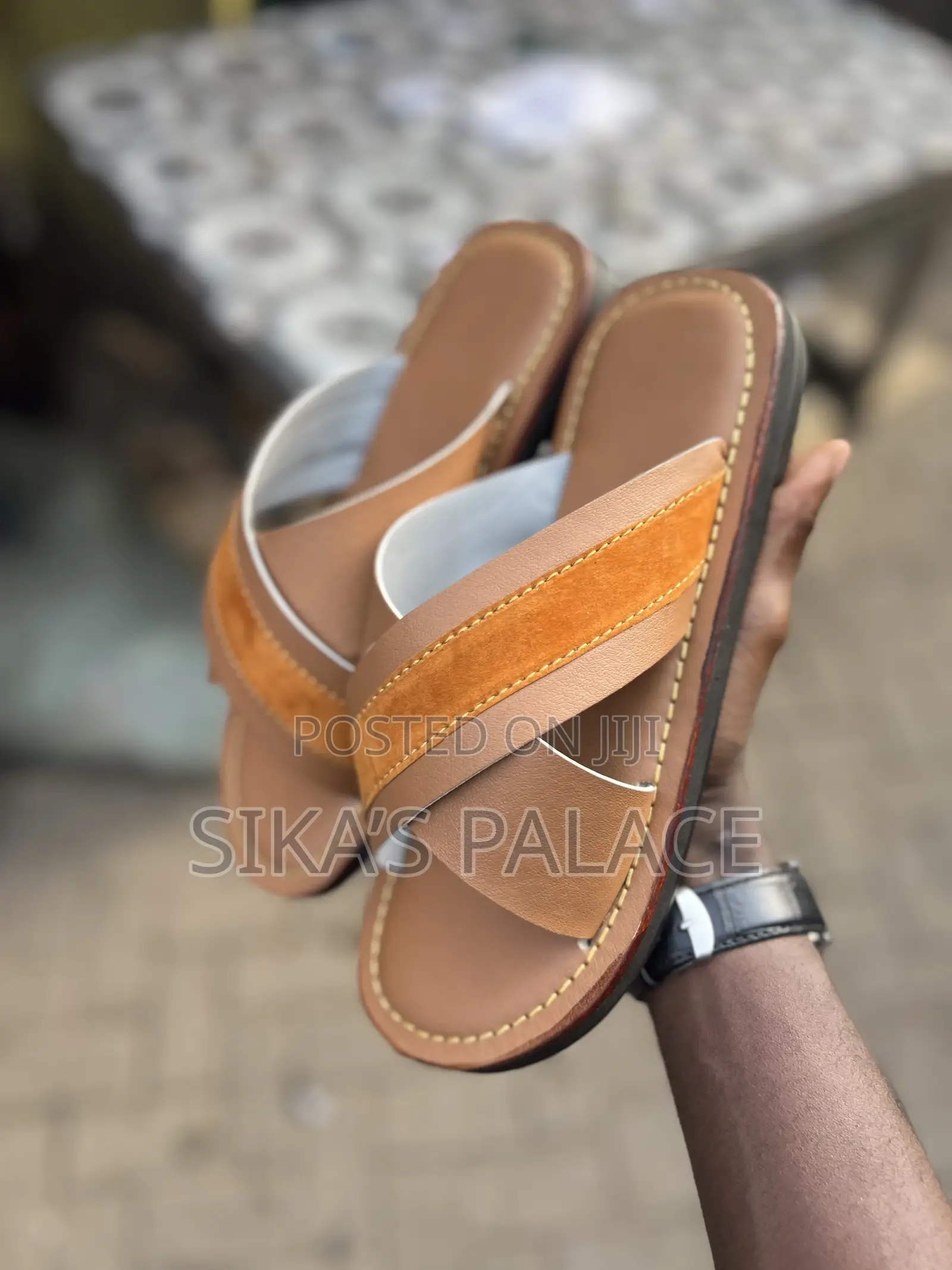 Brown Quality Made Slippers