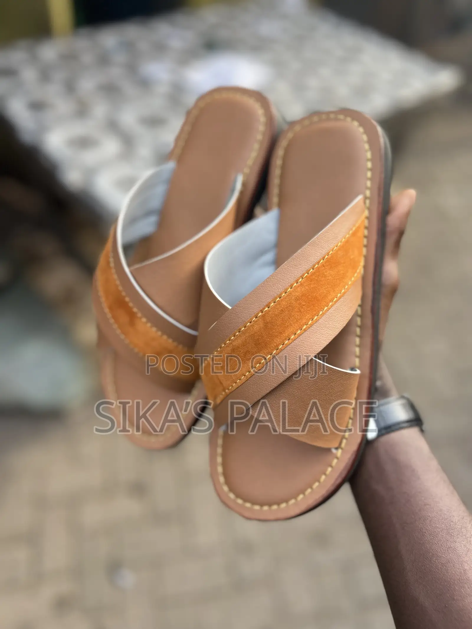 Brown Quality Made Slippers