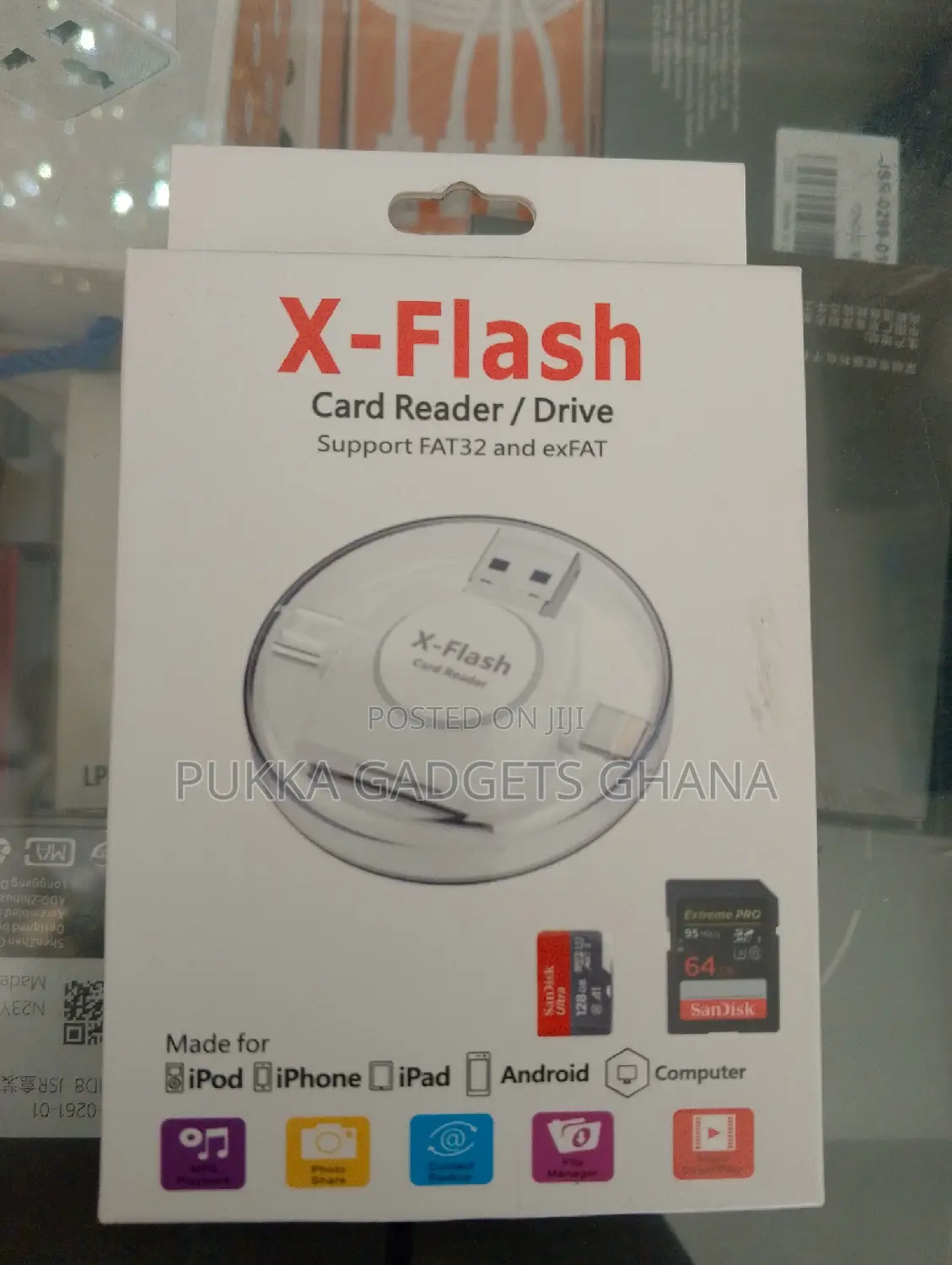 X Flash Card Reader
