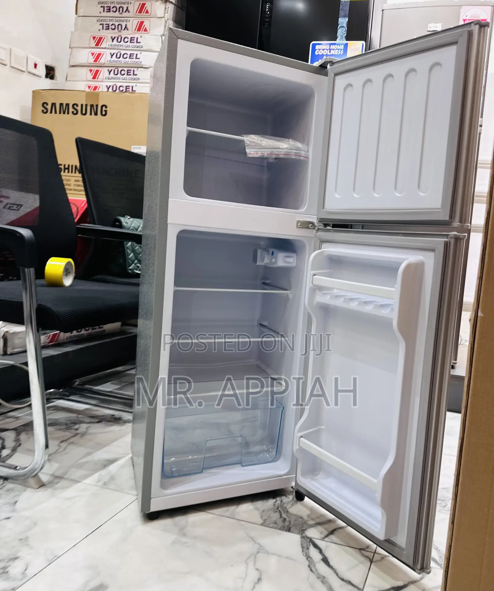 Fabulous Nasco 2 Door Refrigerator Nasf2-13 Fl(Gray).