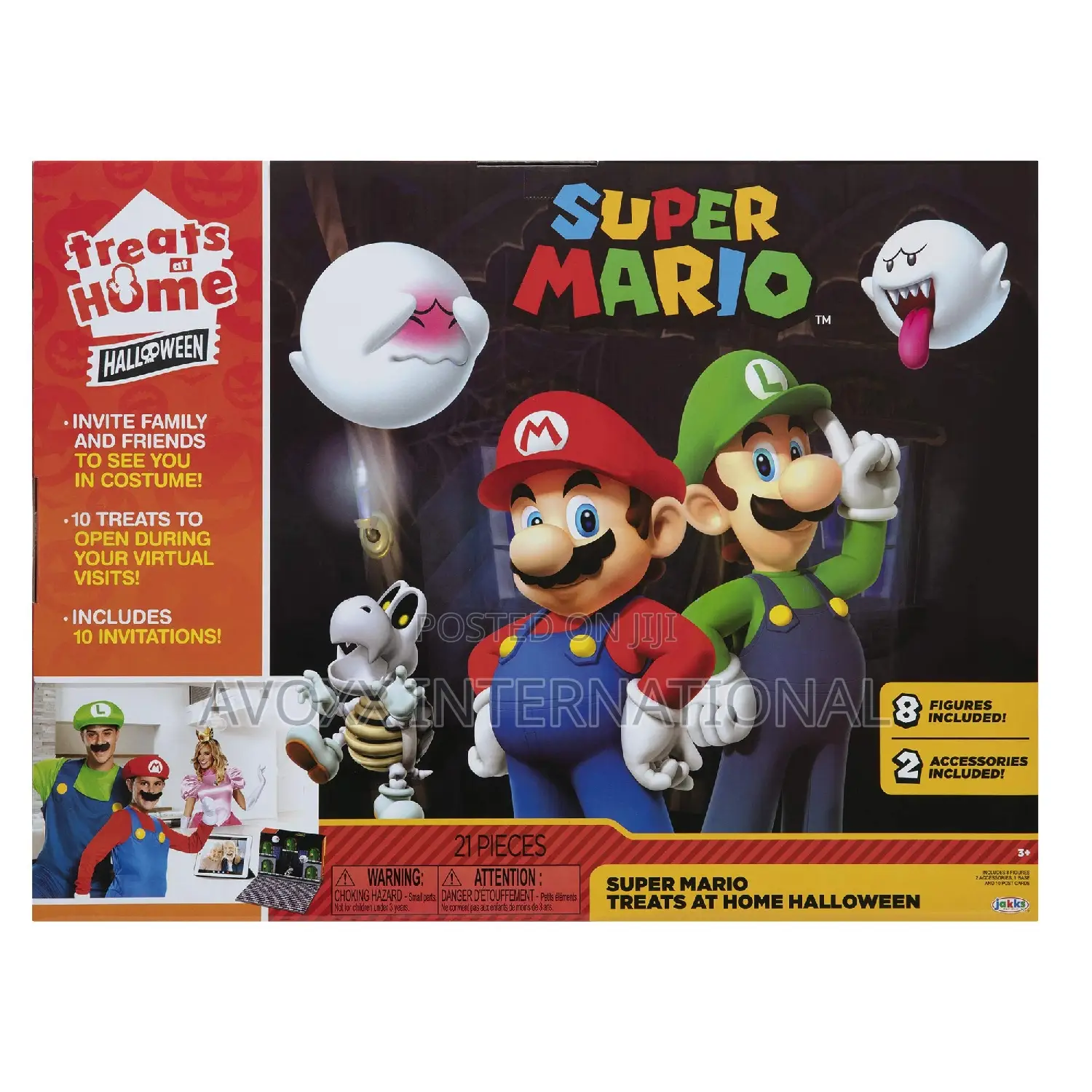 Super Mario Boo's Mansion Kids Halloween Hide-and-Seek Game