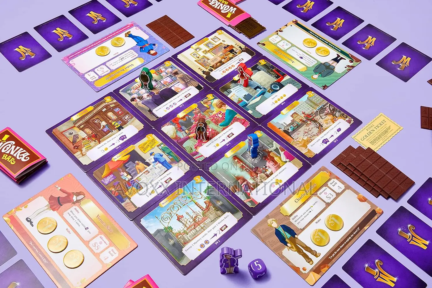 Buffalo Games - Willy Wonka's The Golden Ticket Game