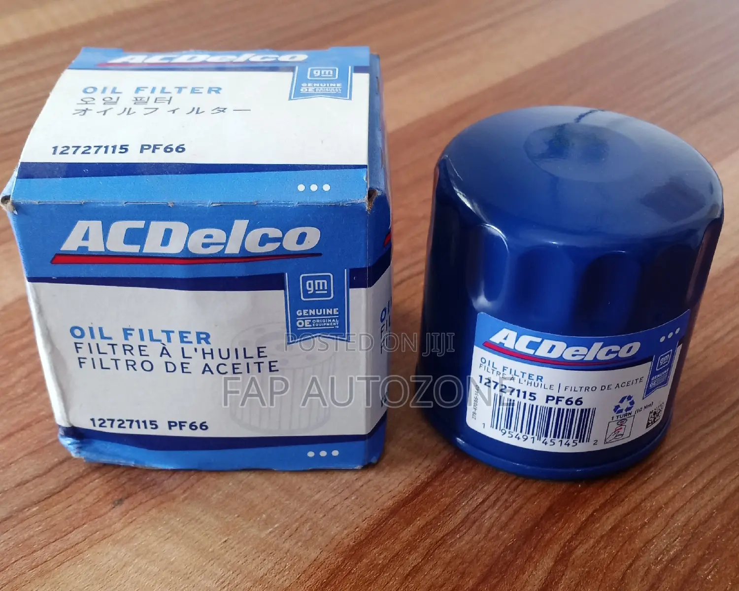 Original AcDelco Oil Filter for Both Petrol and Diesel Car From USA.