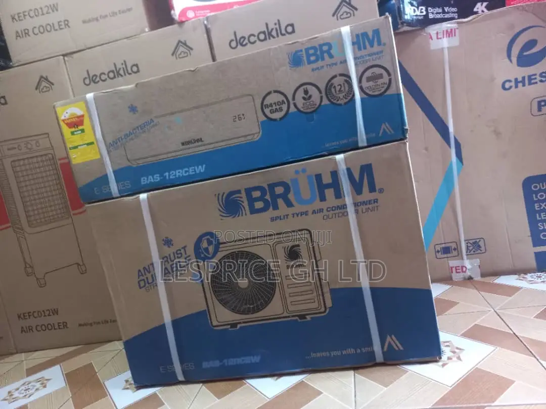 Bruhm~12000btu High Standard AC