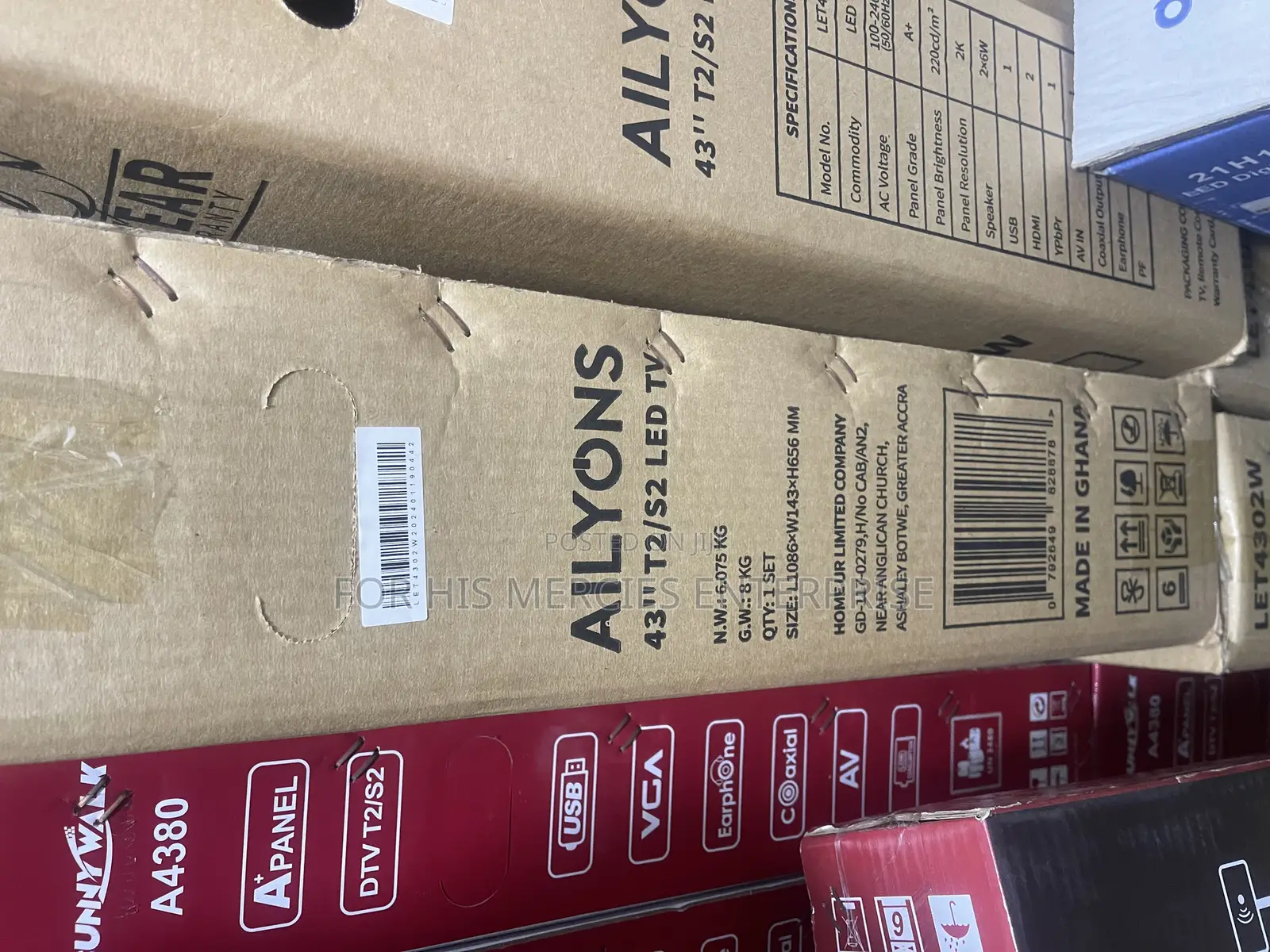 Ailyons 43 Inches Tv