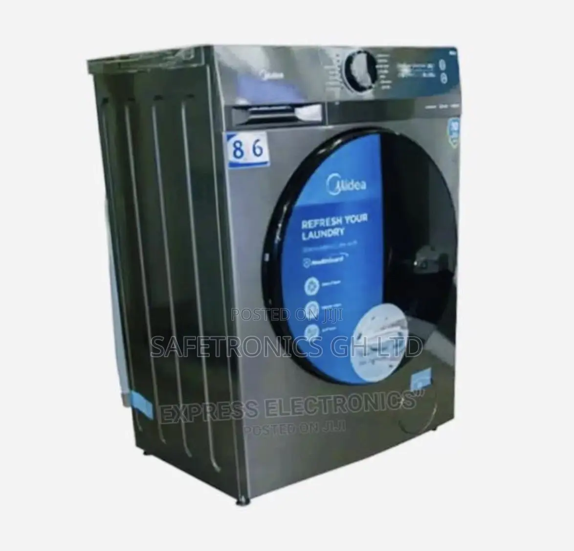 Midea 8kg/6kg Frontload Fullyautomatic MFG80-DU1410B/C20E