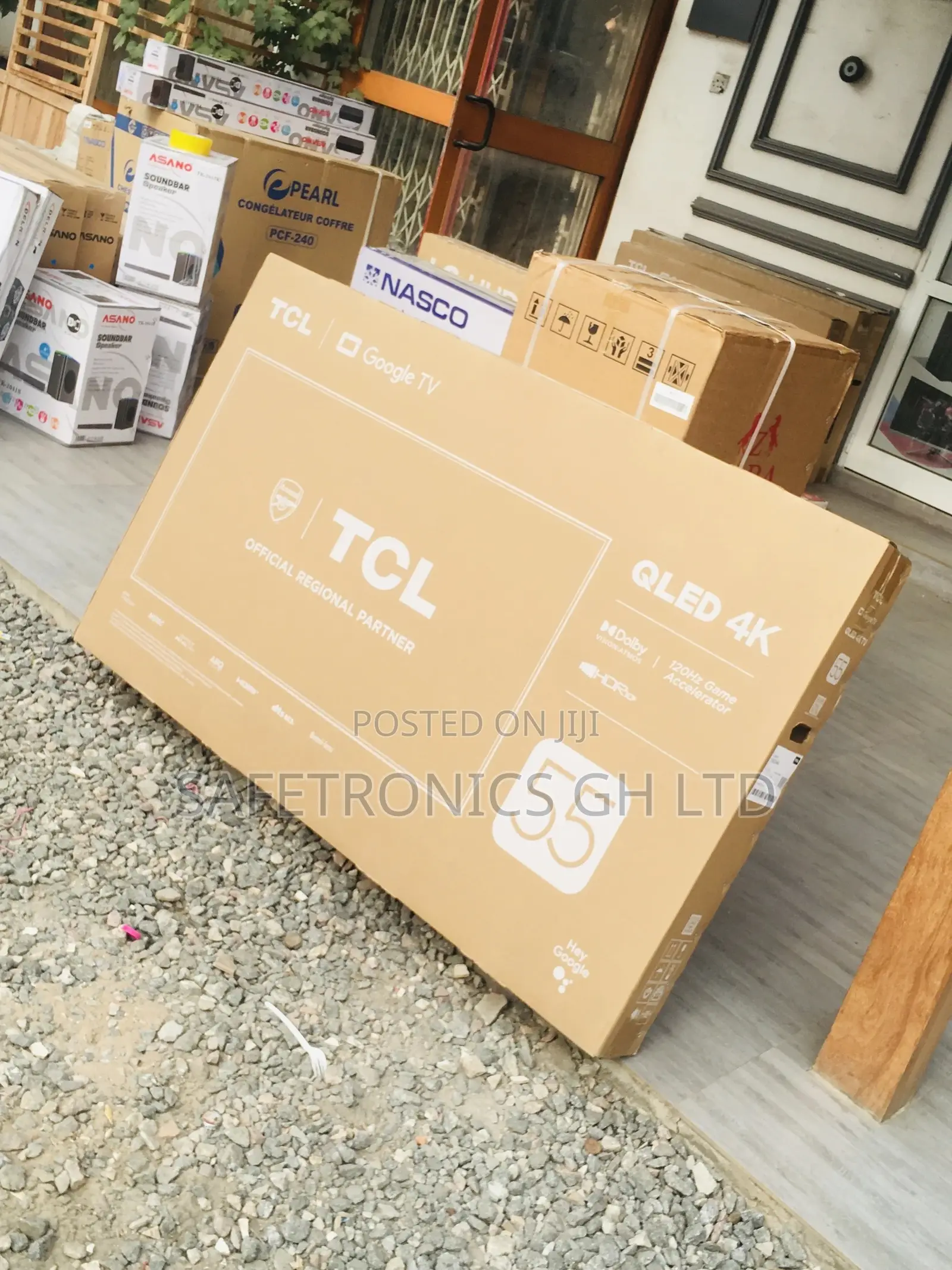 TCL Qled Glossy Smart Black Electric C645 55 Inches Tv