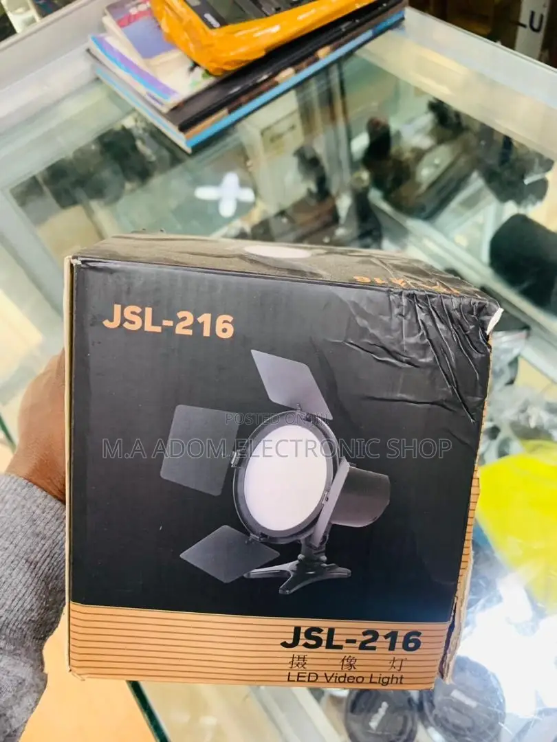Durable and Affordable JSL-216 Led Video Light.
