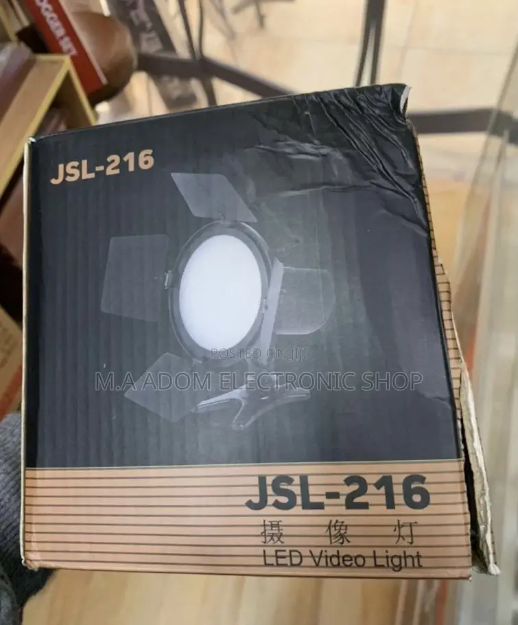 Fresh in Box JSL-216 Electric Video Led Light.