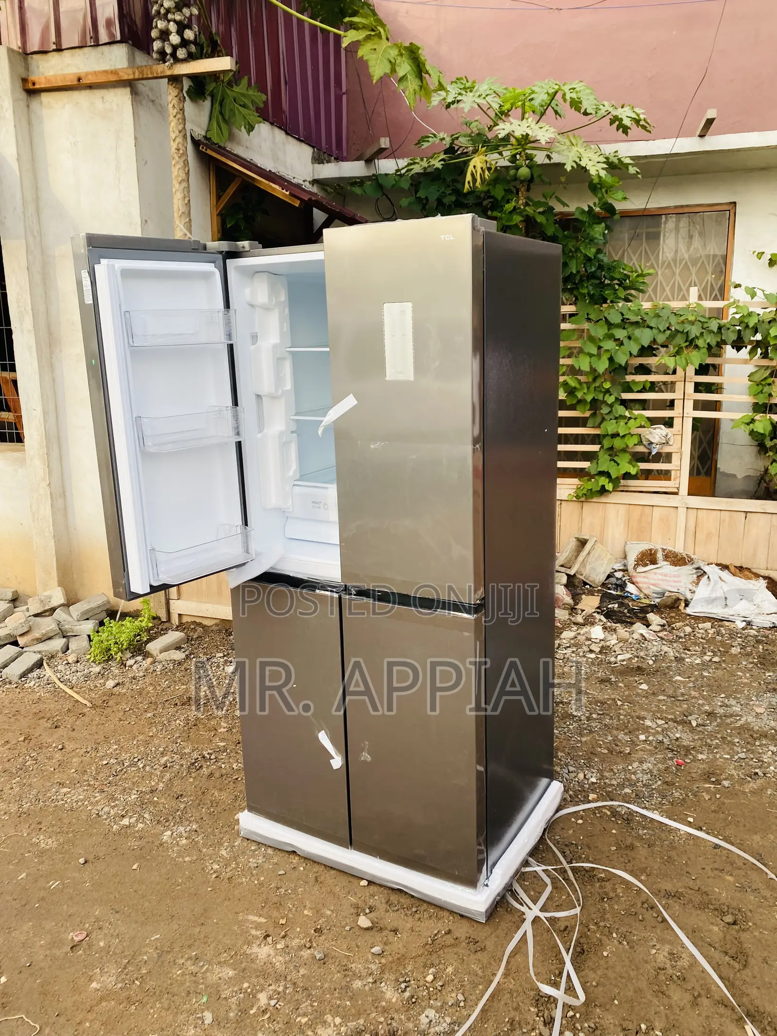 Durable and Affordable TCL P460CD Side by Side Refrigerator