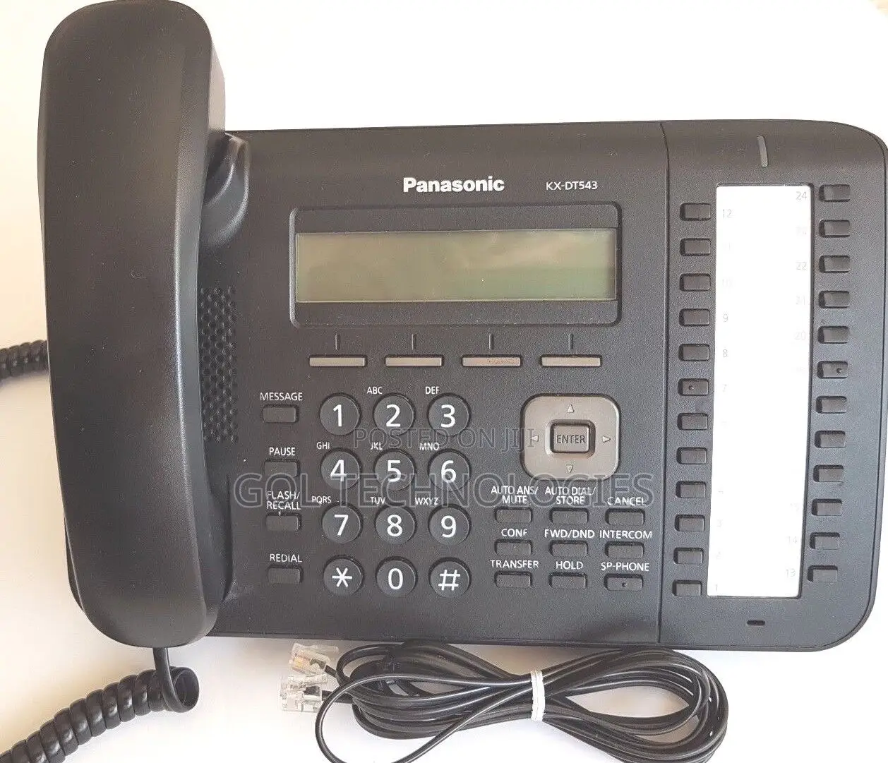 PANASONIC KX-DT543 Digital Telephone With 3-Line Display