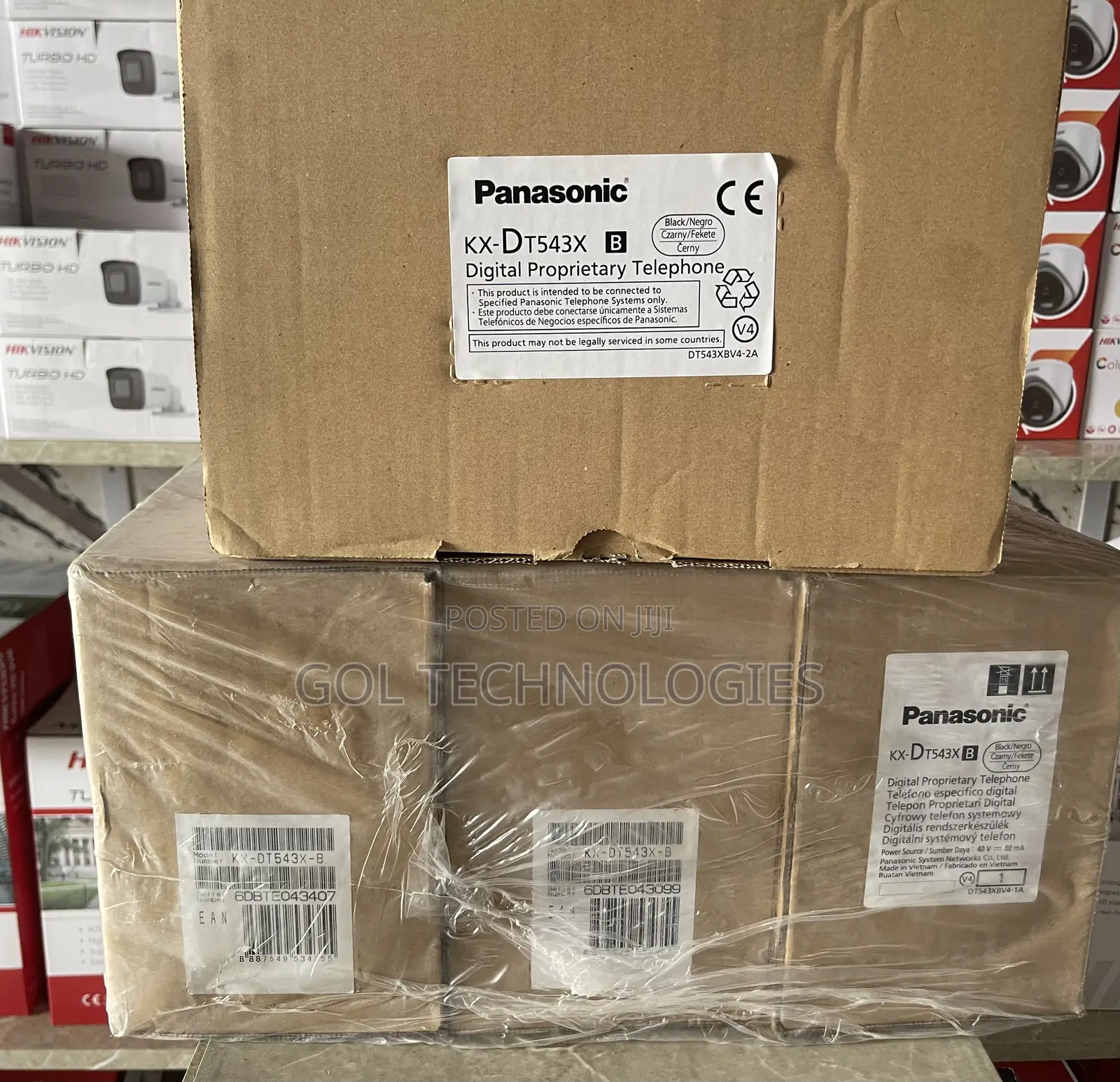 PANASONIC KX-DT543 Digital Telephone With 3-Line Display