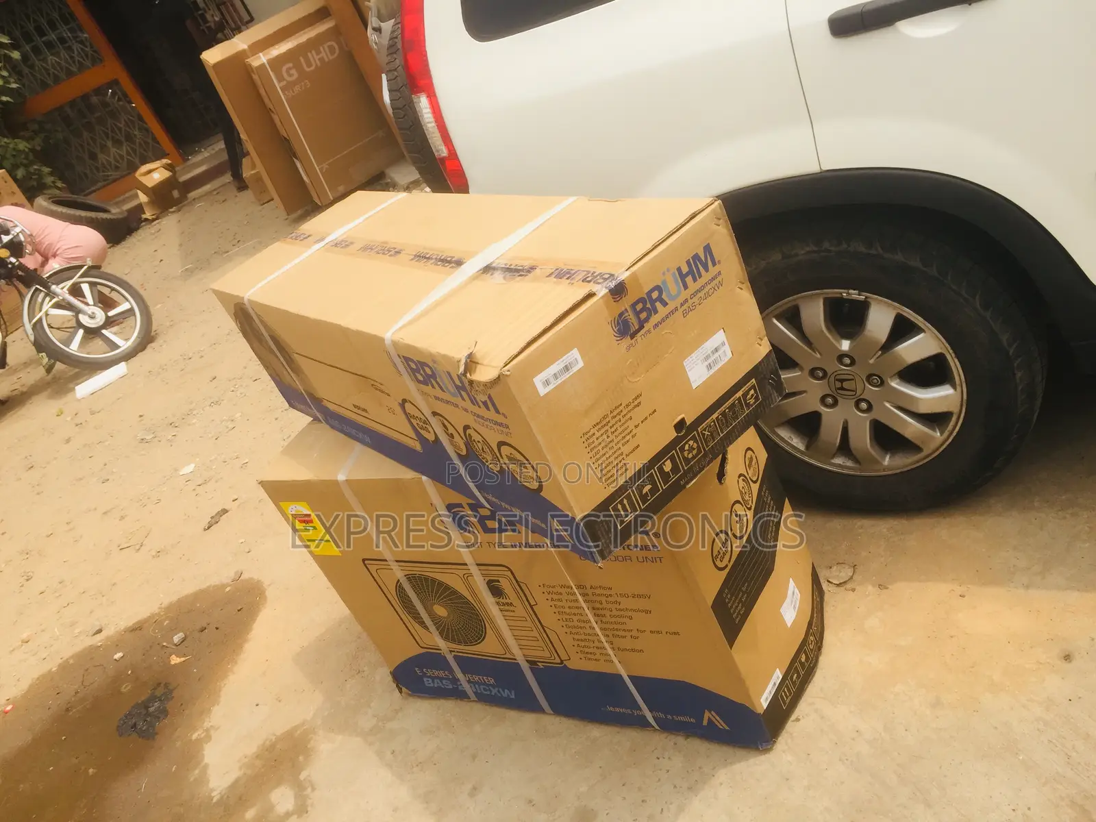 Very Affordable Bruhm 1.5hp Split R410 Gas