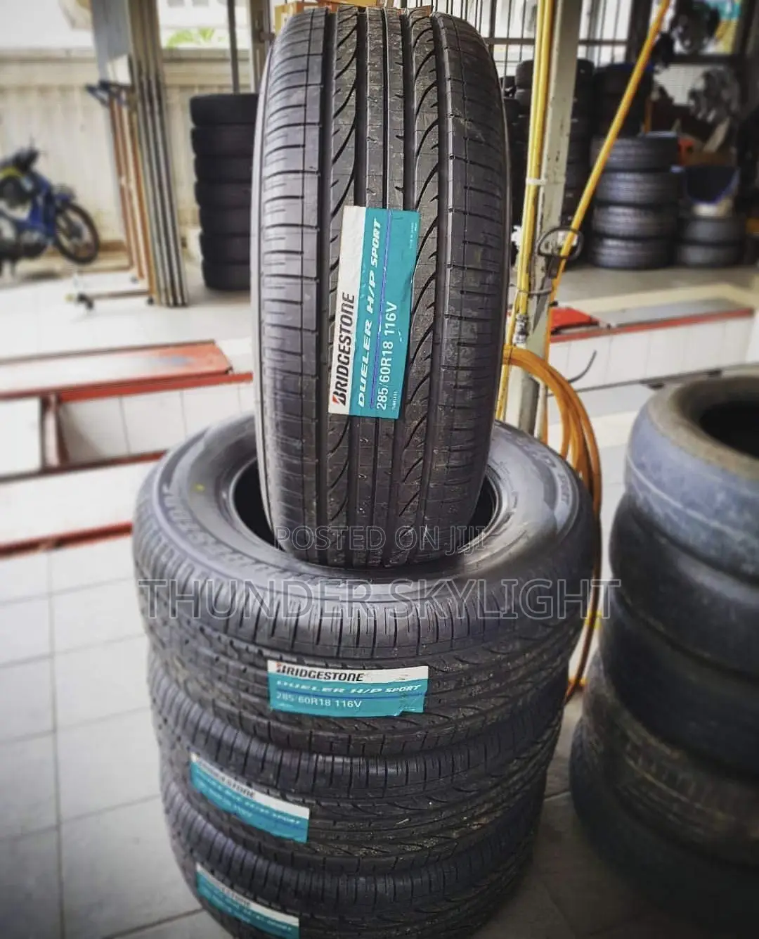 285/60r18 Bridgestone HT All Season Tire