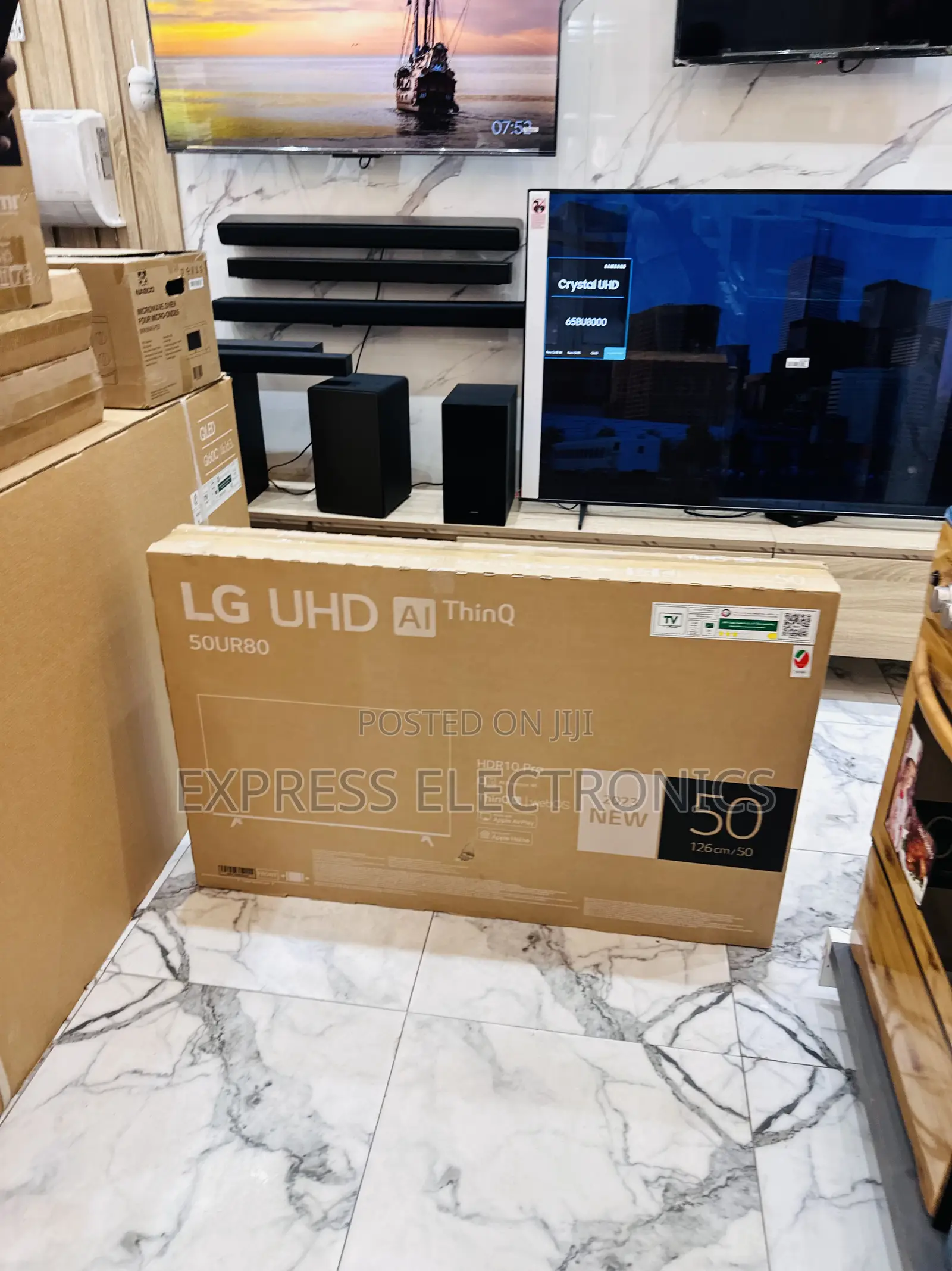 Call and Order for Lg UHD Smart 50”UR7300