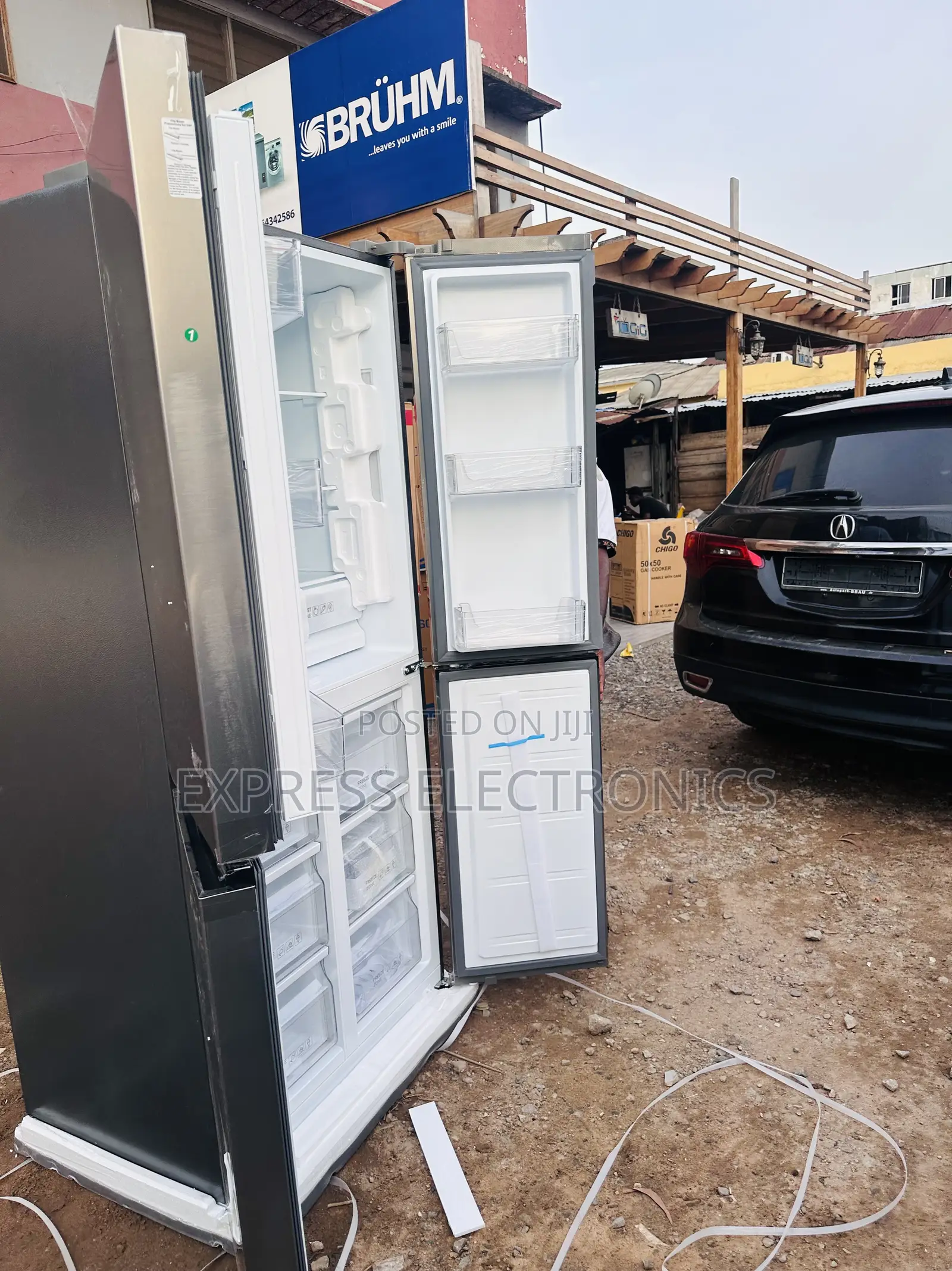Quality TCL P460CD French Door Fridge