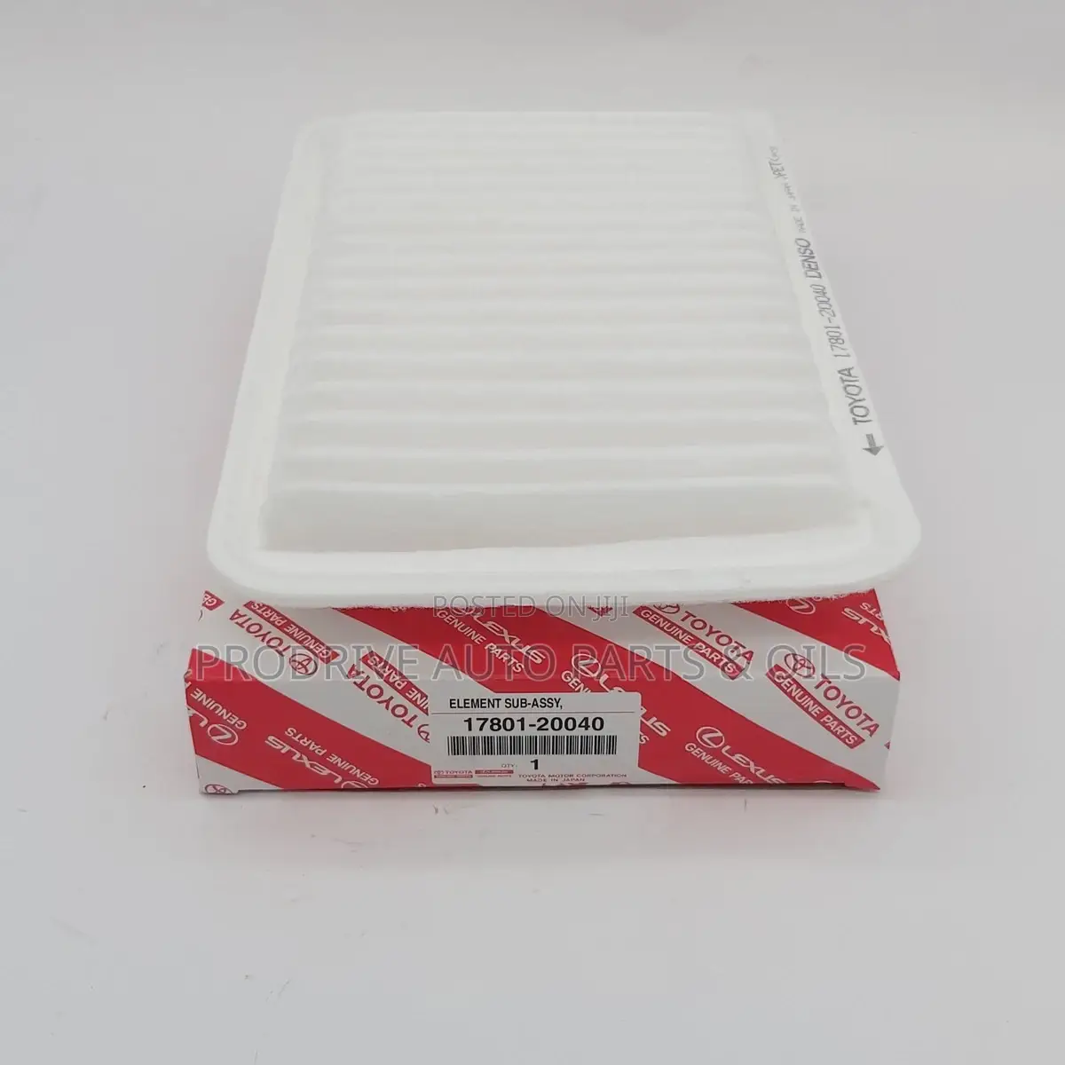 Toyota Camry, Highlander 17801-20040 Air Filter