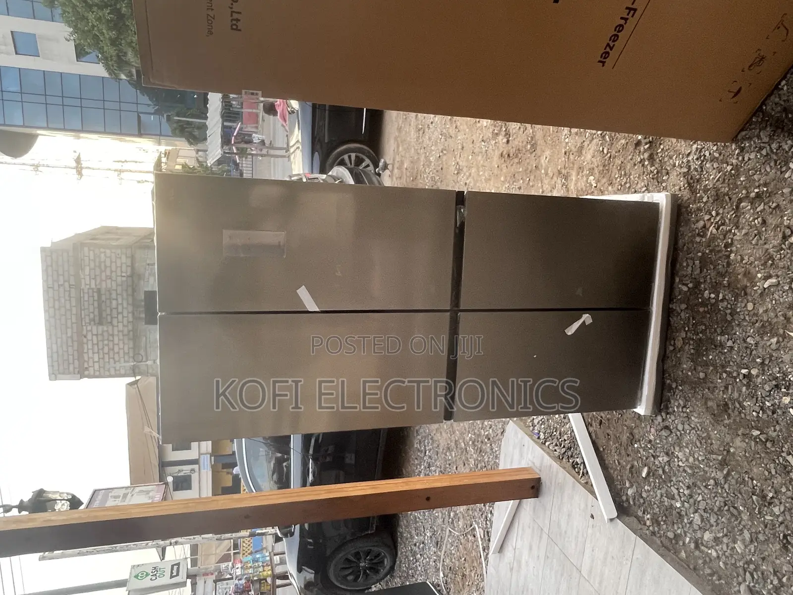 No Frost TCL 429L Cross Door Inverter Refrigerator P460CDS
