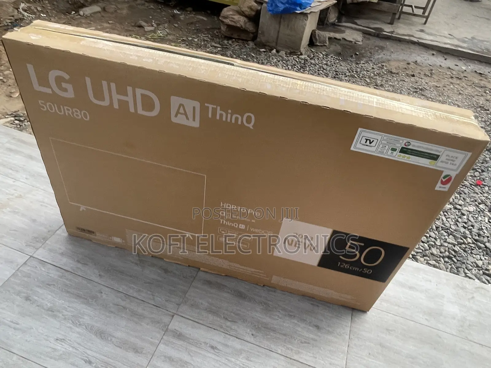 LG UHD | 50 Inch | UR80 Series| Ultrahd|Webos 23 |Thinq