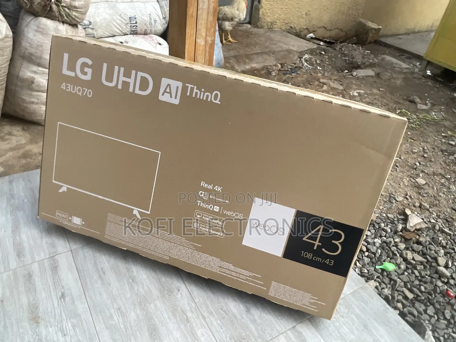 2022 Model-Lg 43 Inch UQ70 Series UHD Smart TV