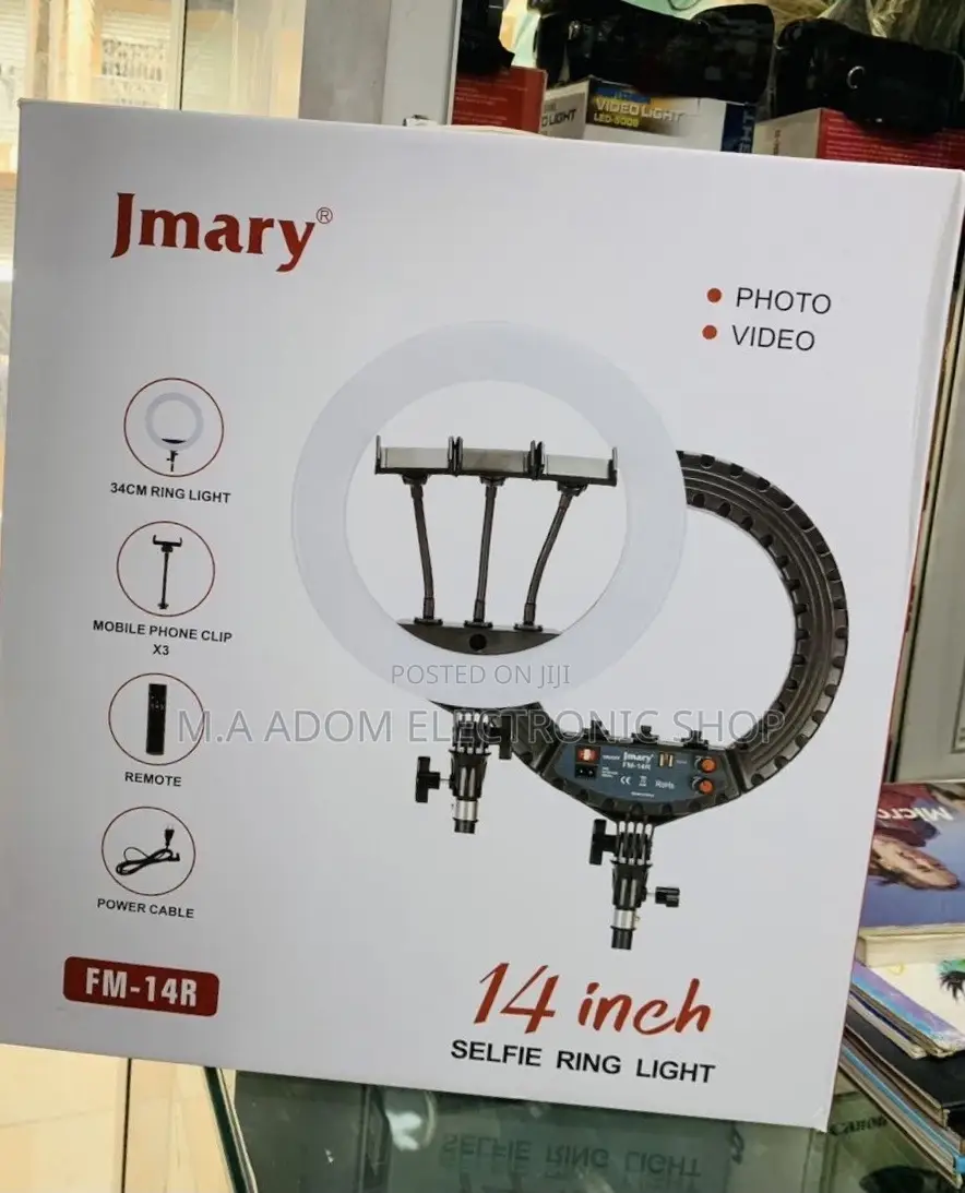 Lovely Design Jmary 14 Inch Photo and Vidoe Selfie Ringlight