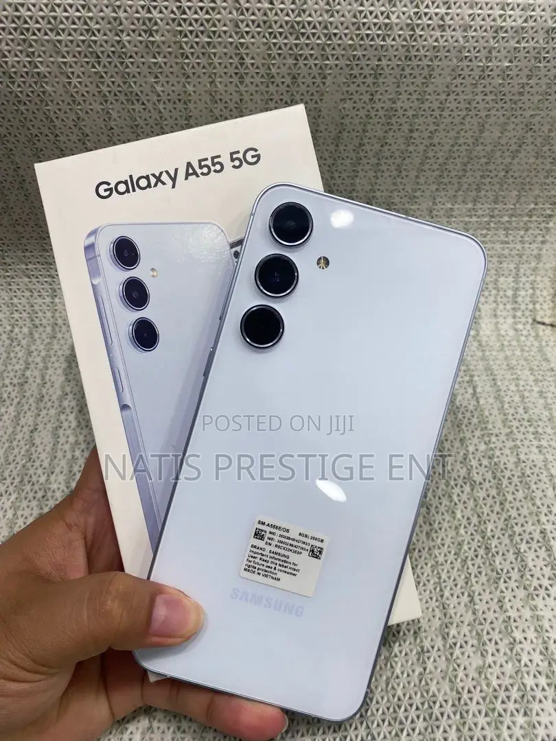 New Samsung Galaxy A55 128 GB Silver