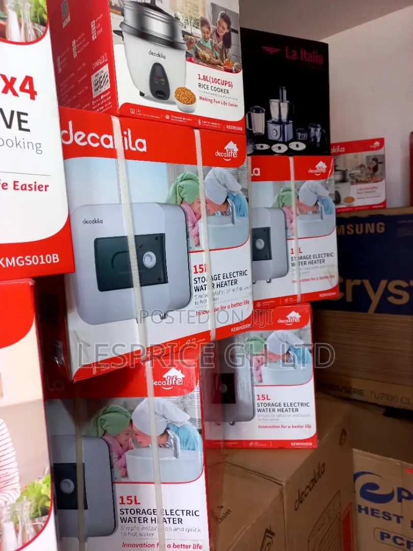 Brand New~Decakila 15L Storage Water Heater