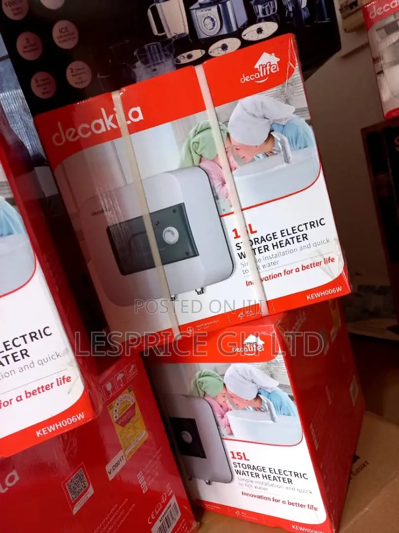 Choose Quality ~Decakila 15L Water Heater
