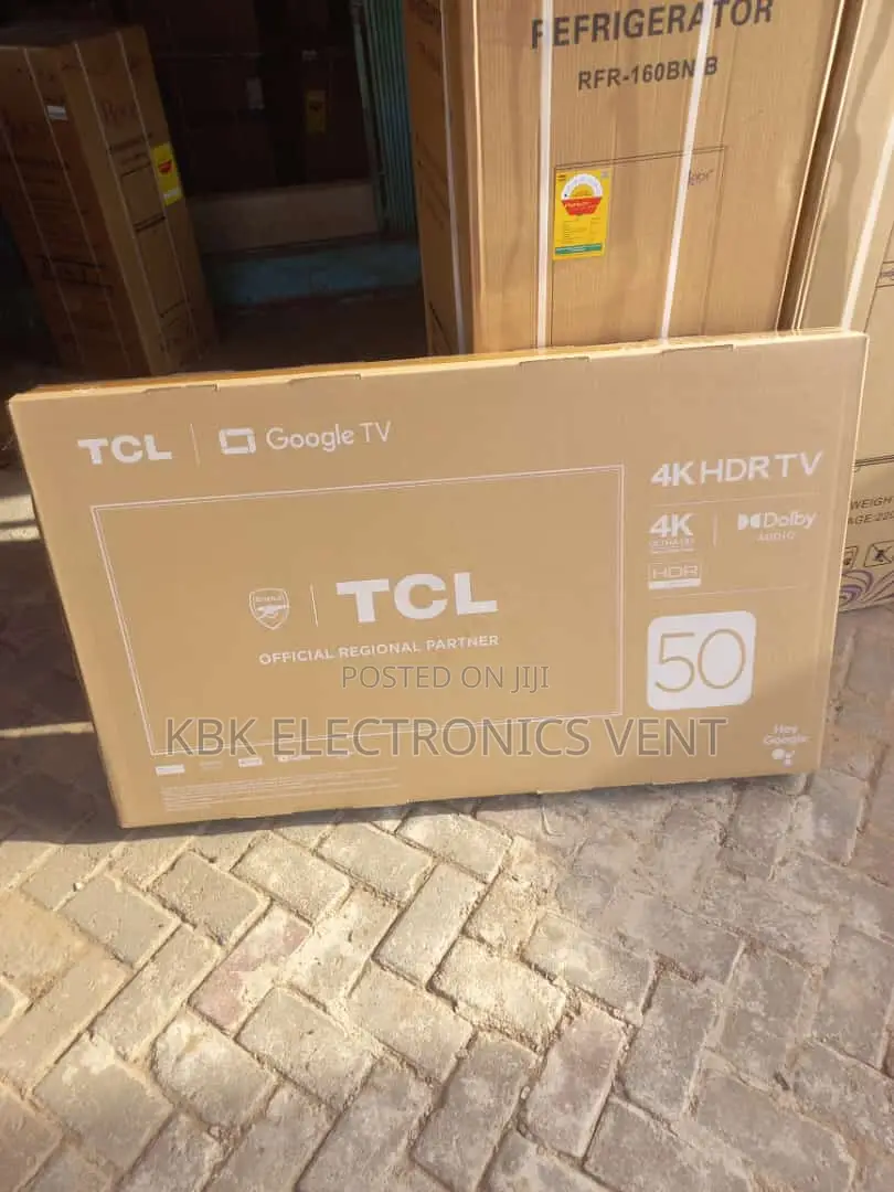 Tcl 50" Smart Android Uhd Satellite Digital Tv