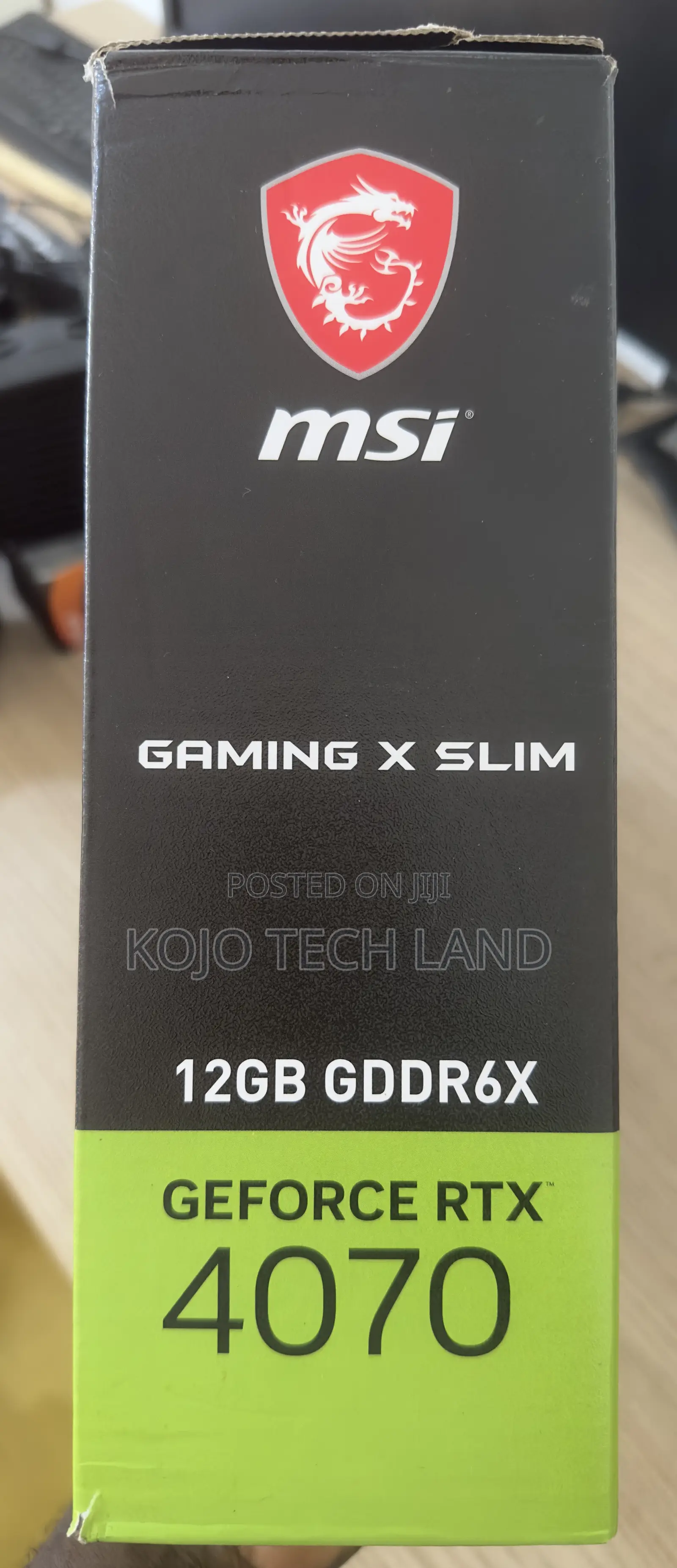 Msi VGA Rtx4070 12gb Gaming X Slim