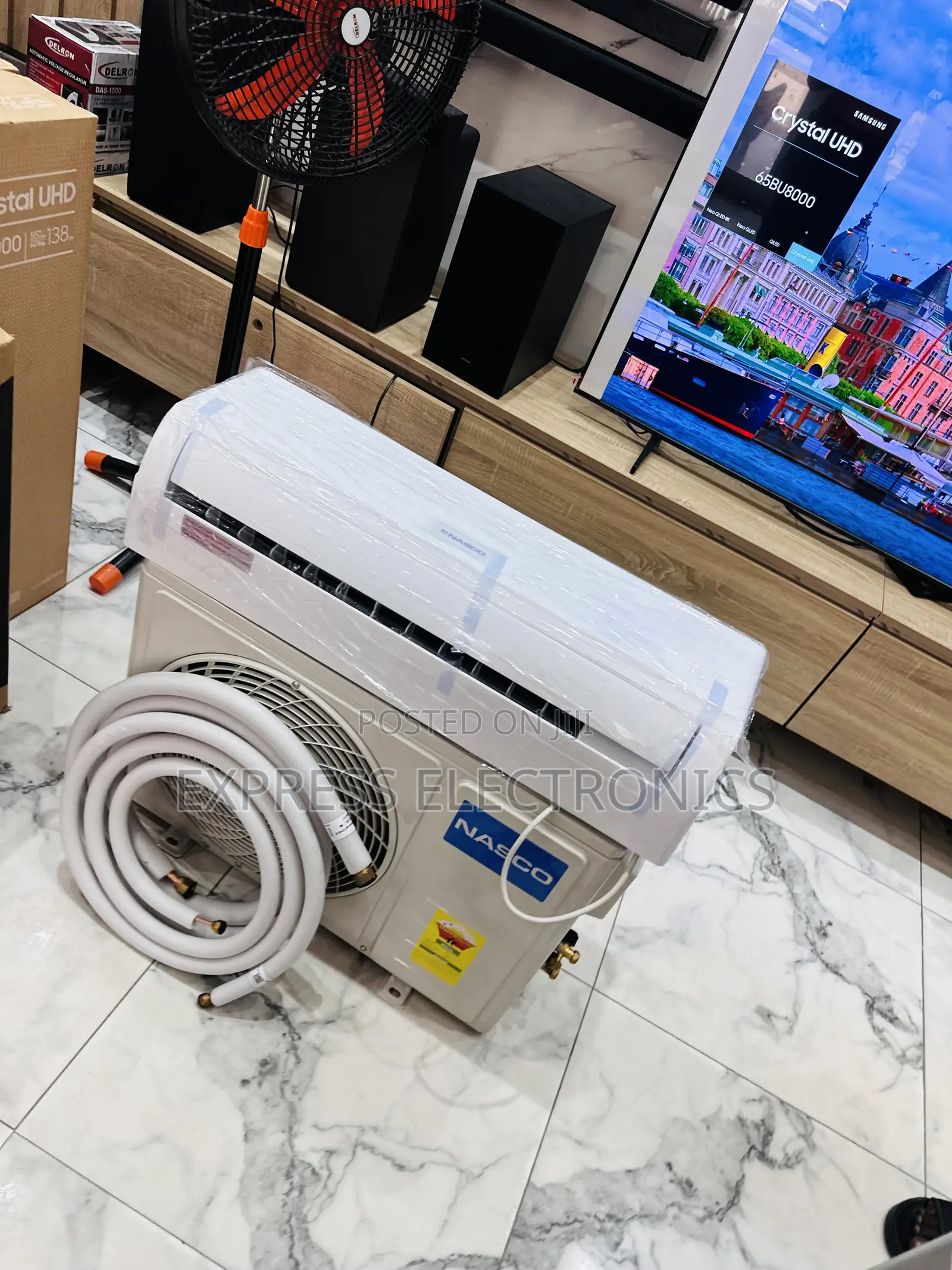 Low Noice Air Flow System Nasco 1.5hp Split R410 Gas