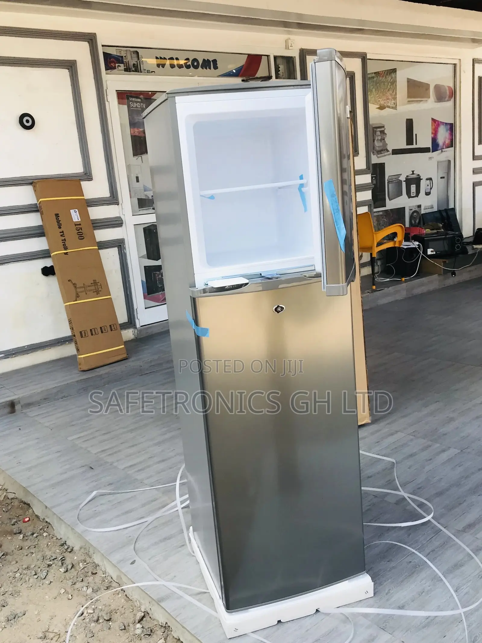 PF-270IX Topfreezer Doubledoor Pearl Gray Fridge