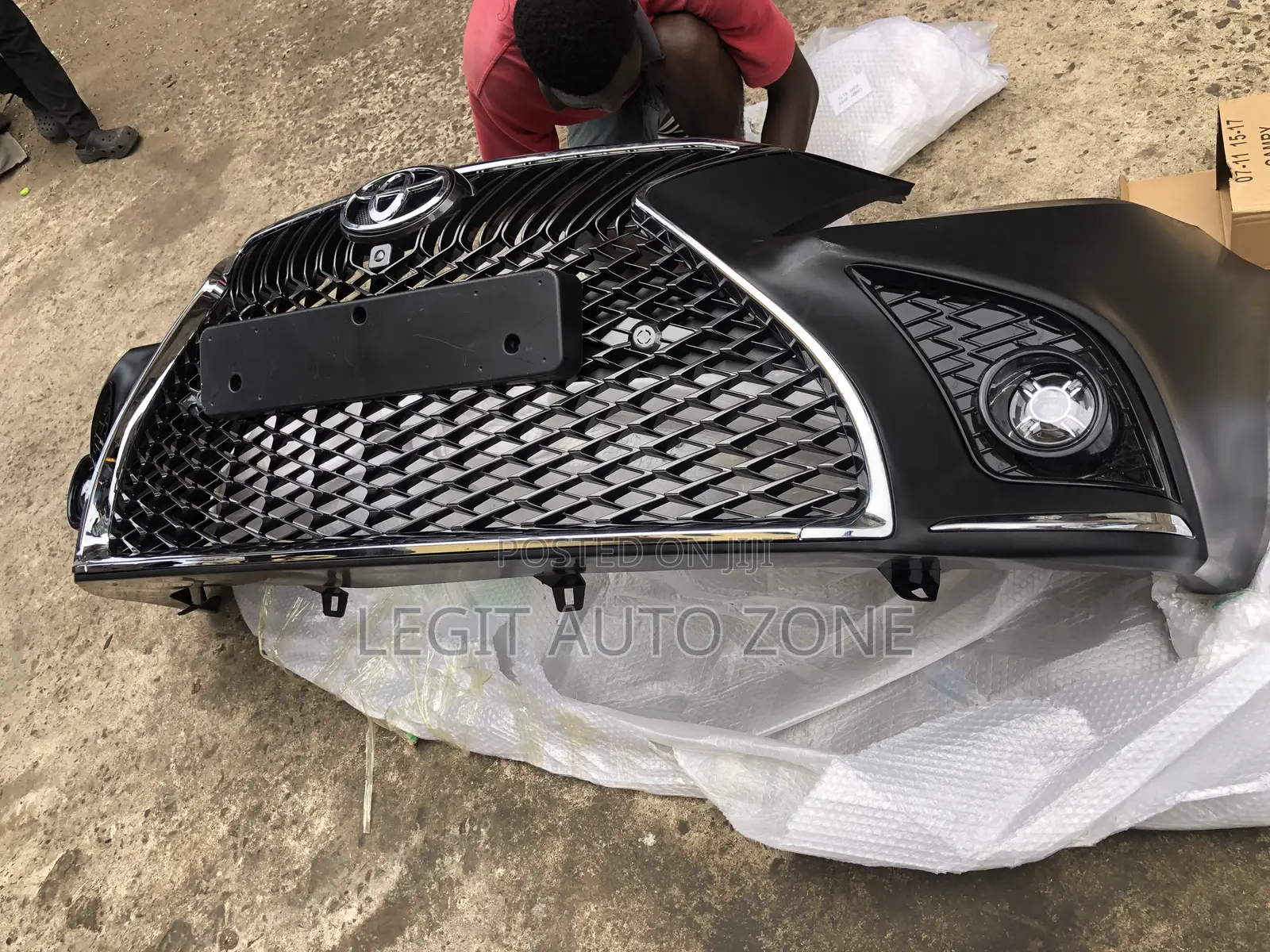 Toyota Camry Spec Bumper Lexus Type 2012 Spec Bumper