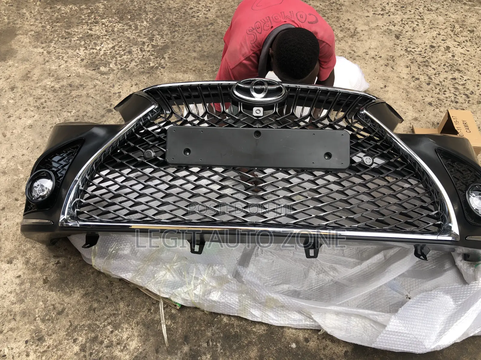Toyota Camry Spec Bumper Lexus Type 2012 Spec Bumper