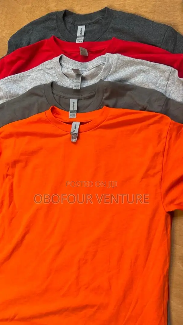 Quality and Affordable Unisex Plain T-Shirt From USA