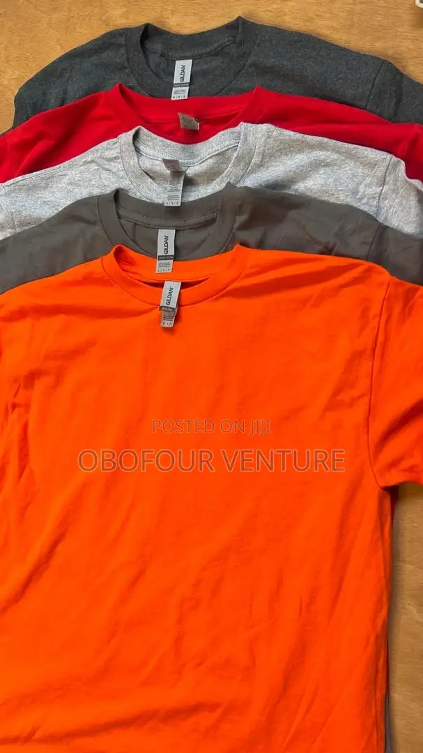 Quality and Affordable Unisex Plain T-Shirt From USA