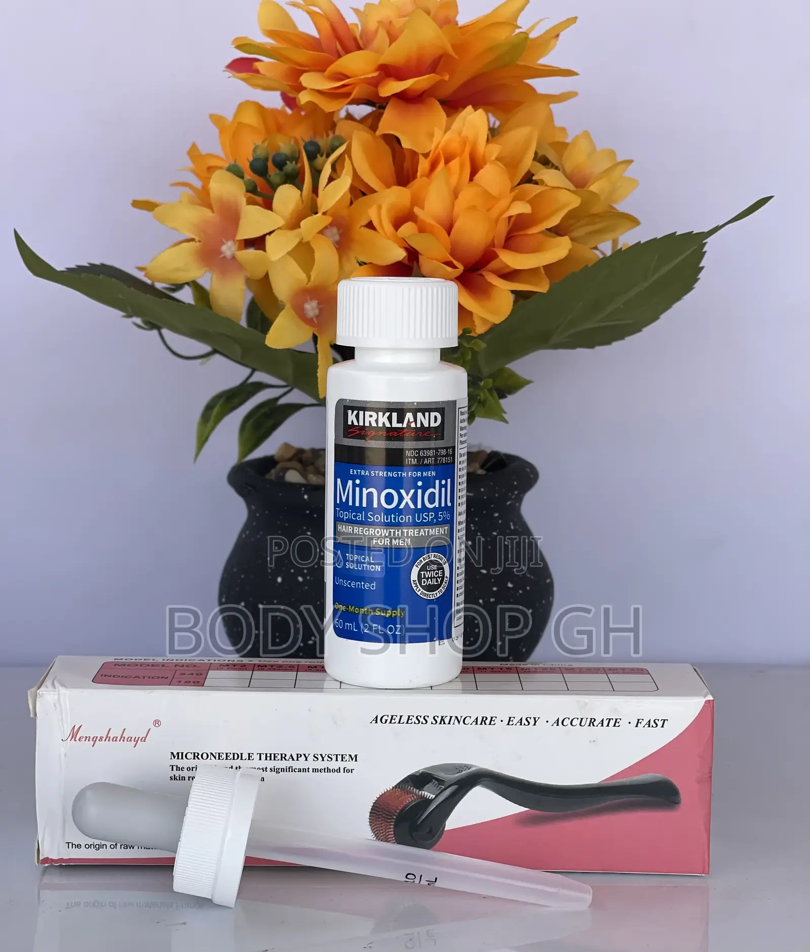 Hair and Beard Growth Oil / Undiluted Kirkland Minoxidil